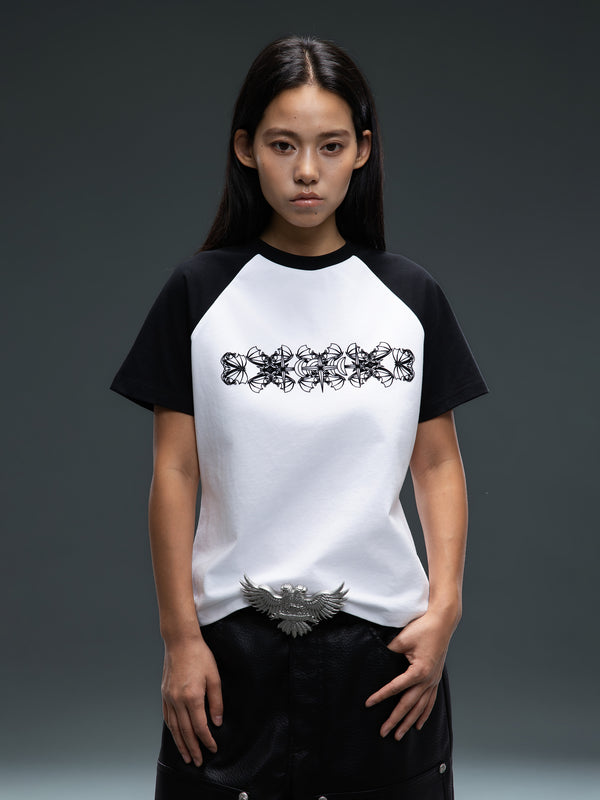 LUMINOUS DAWN VELVET RAGLAN S/S TEE (WOMEN'S)