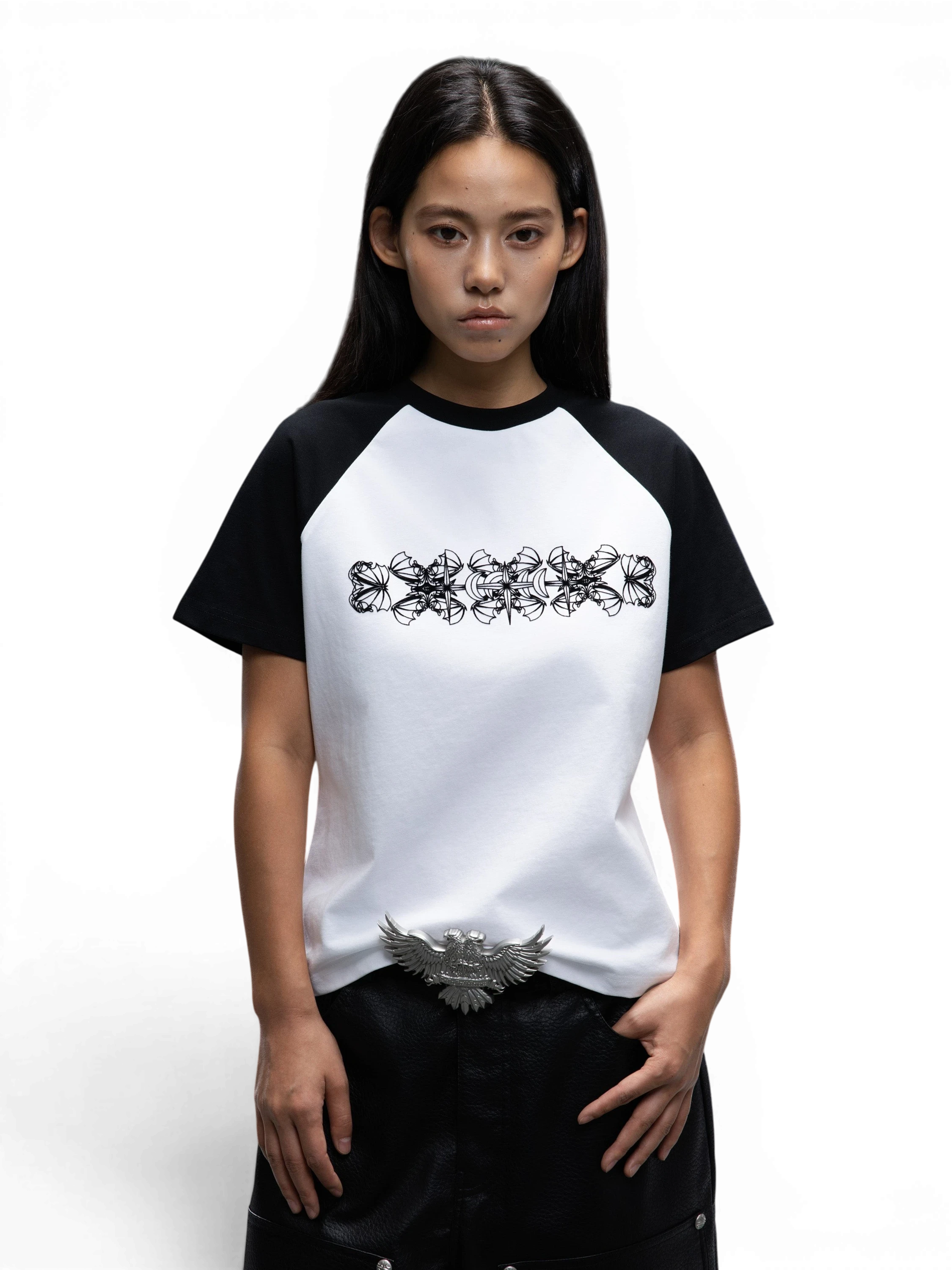 LUMINOUS DAWN VELVET RAGLAN T-SHIRT (WOMEN'S)