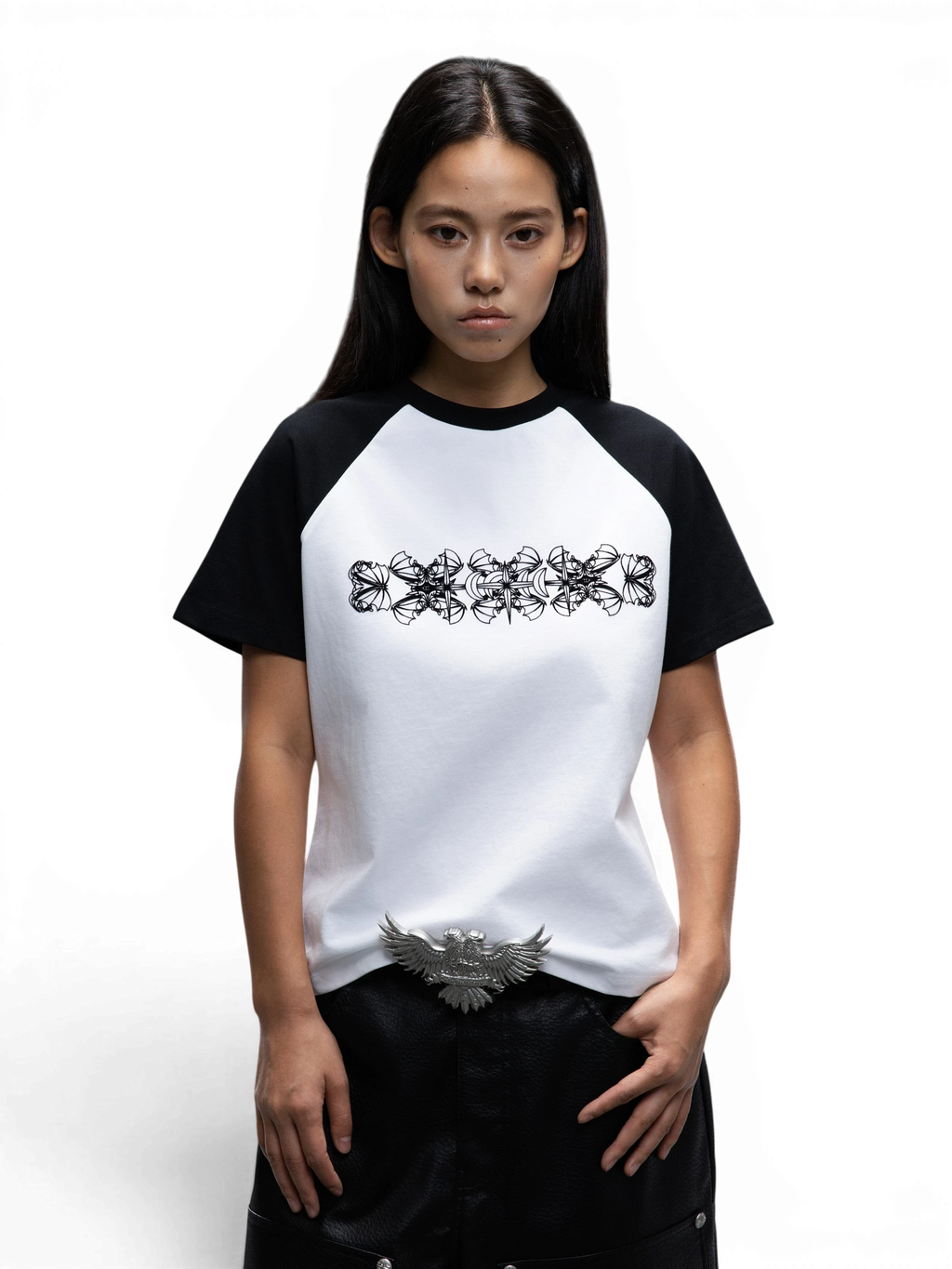 LUMINOUS DAWN VELVET RAGLAN T-SHIRT (WOMEN'S)