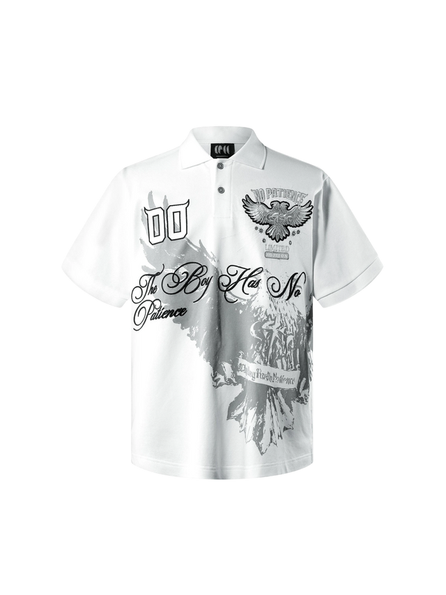 DOUBLE-HEADED EAGLE EMBROIDERED POLO