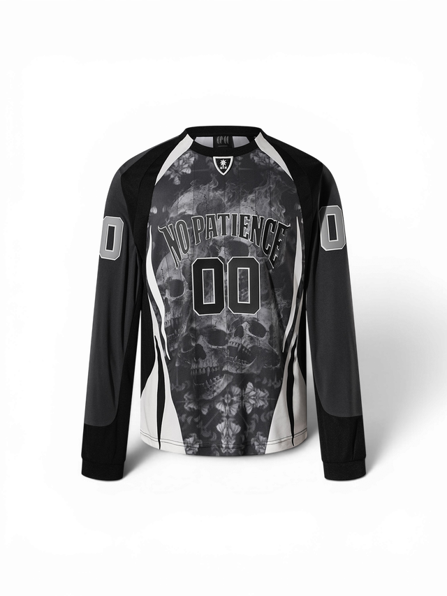 EVIL BAT SKULL-CAMO FOOTBALL JERSEY