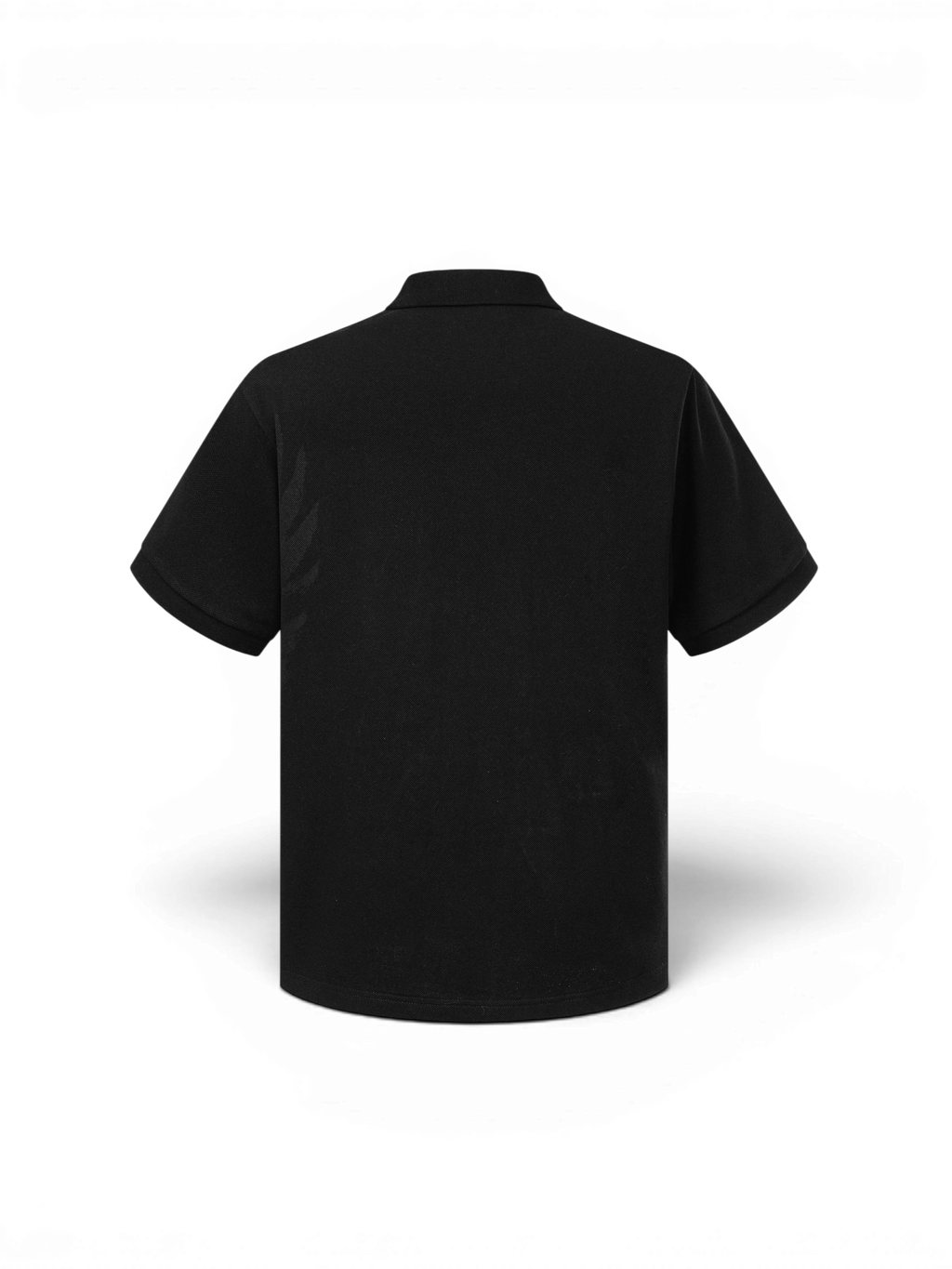 LUMINOUS DAWN DOUBLE-HEADED EAGLE EMBROIDERED POLO