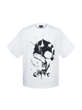 LUMINOUS DAWN GHOST & KNIGHT DISTRESSED T-SHIRT