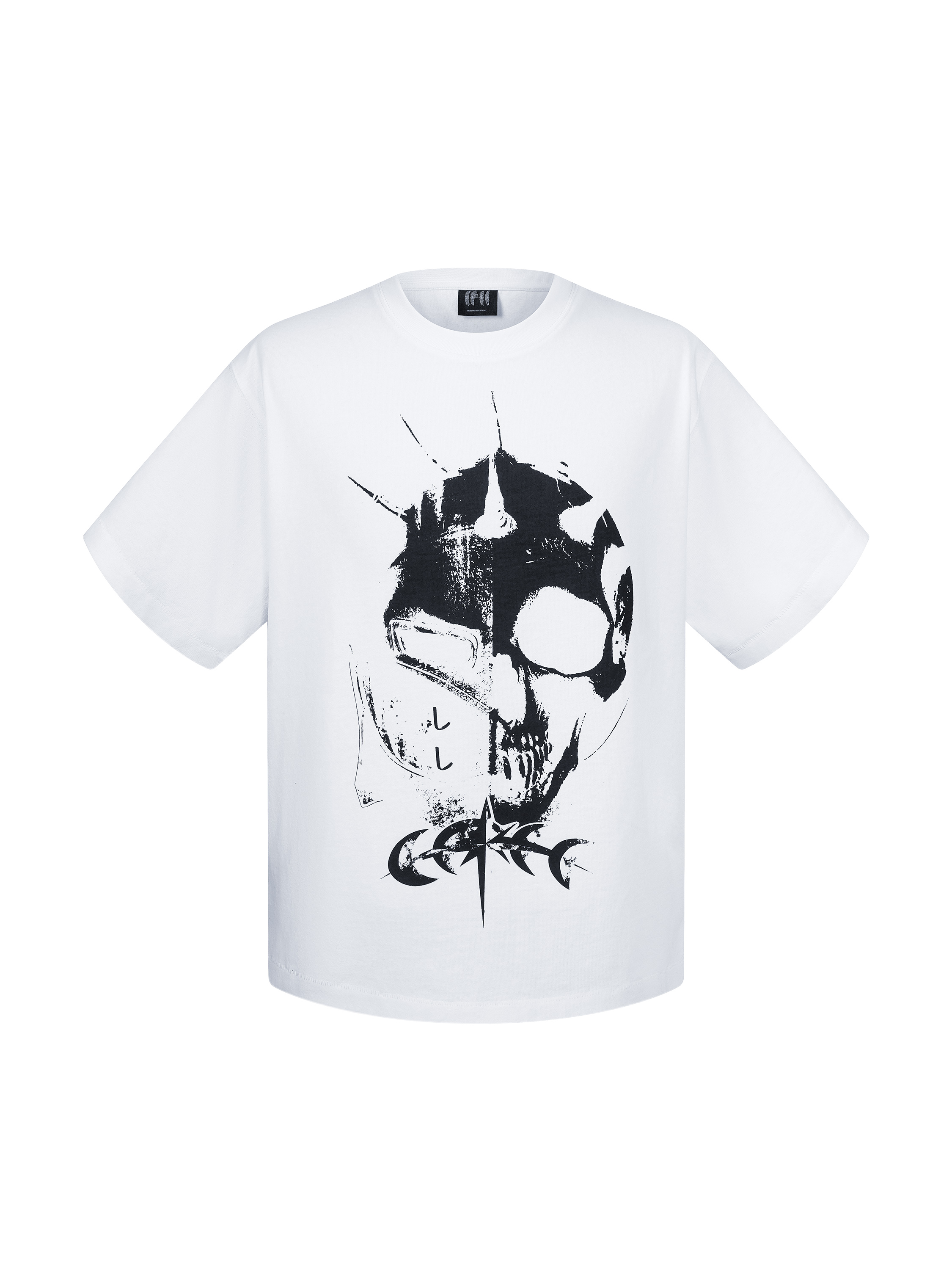 LUMINOUS DAWN GHOST&KNIGHT DISTRESSED S/S TEE