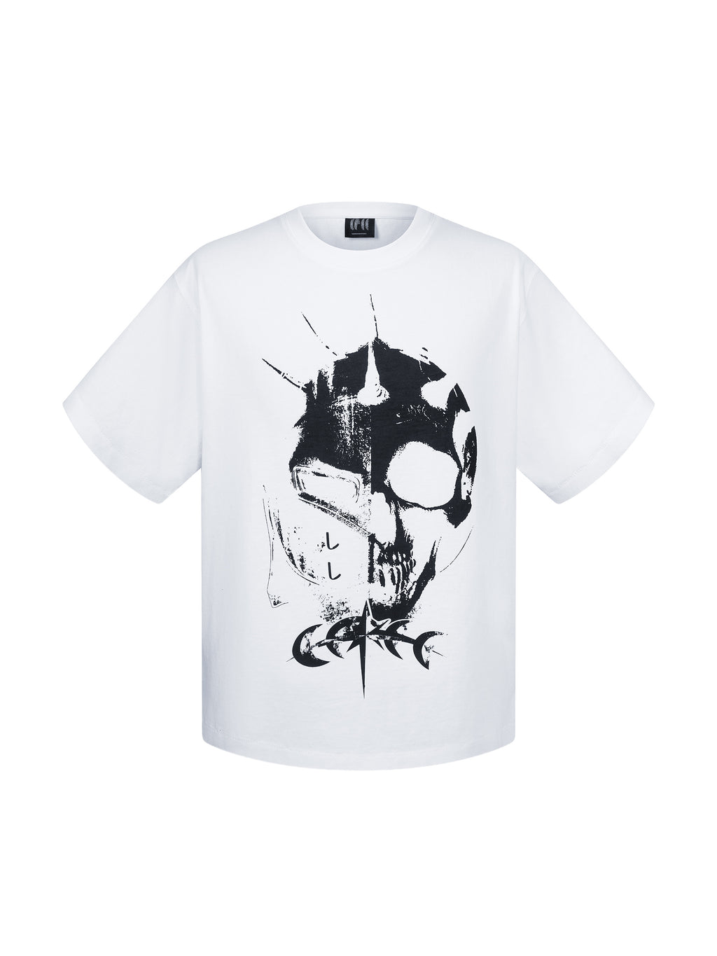 LUMINOUS DAWN GHOST&KNIGHT DISTRESSED S/S TEE