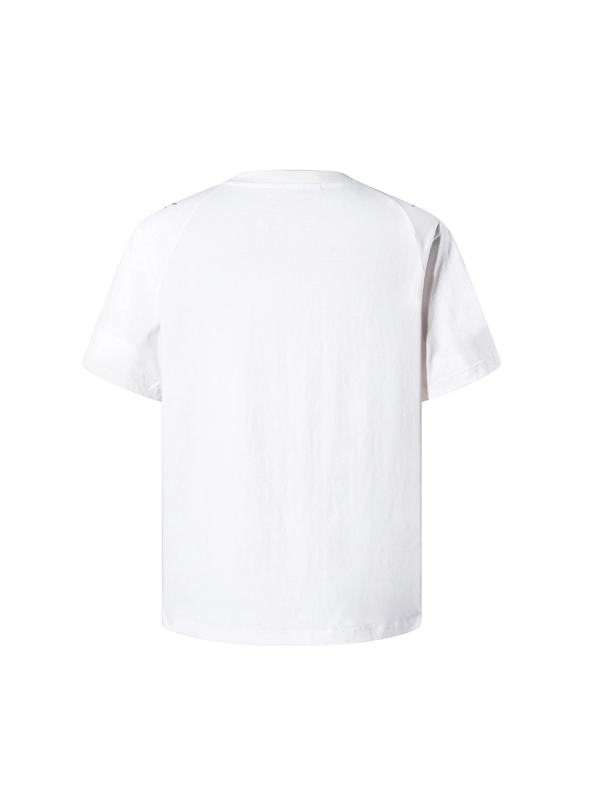 TBHNP Luminous Dawn baroque skull cotton raglan T-shirt — men's streetwear graphic tee