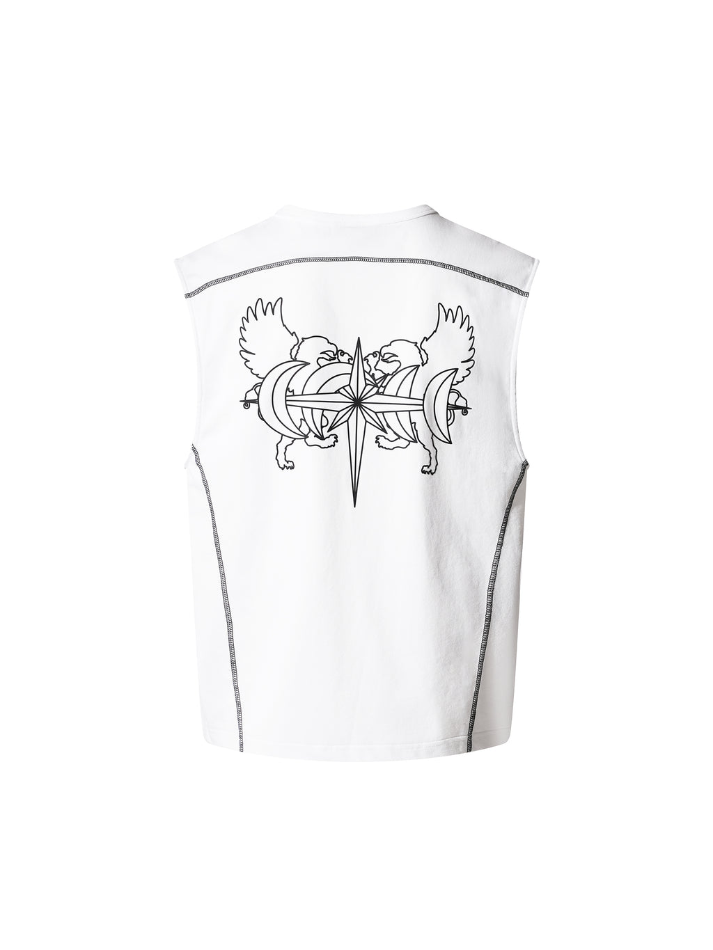 LUMINOUS DAWN DOUBLE-HEADED EAGLE VEST