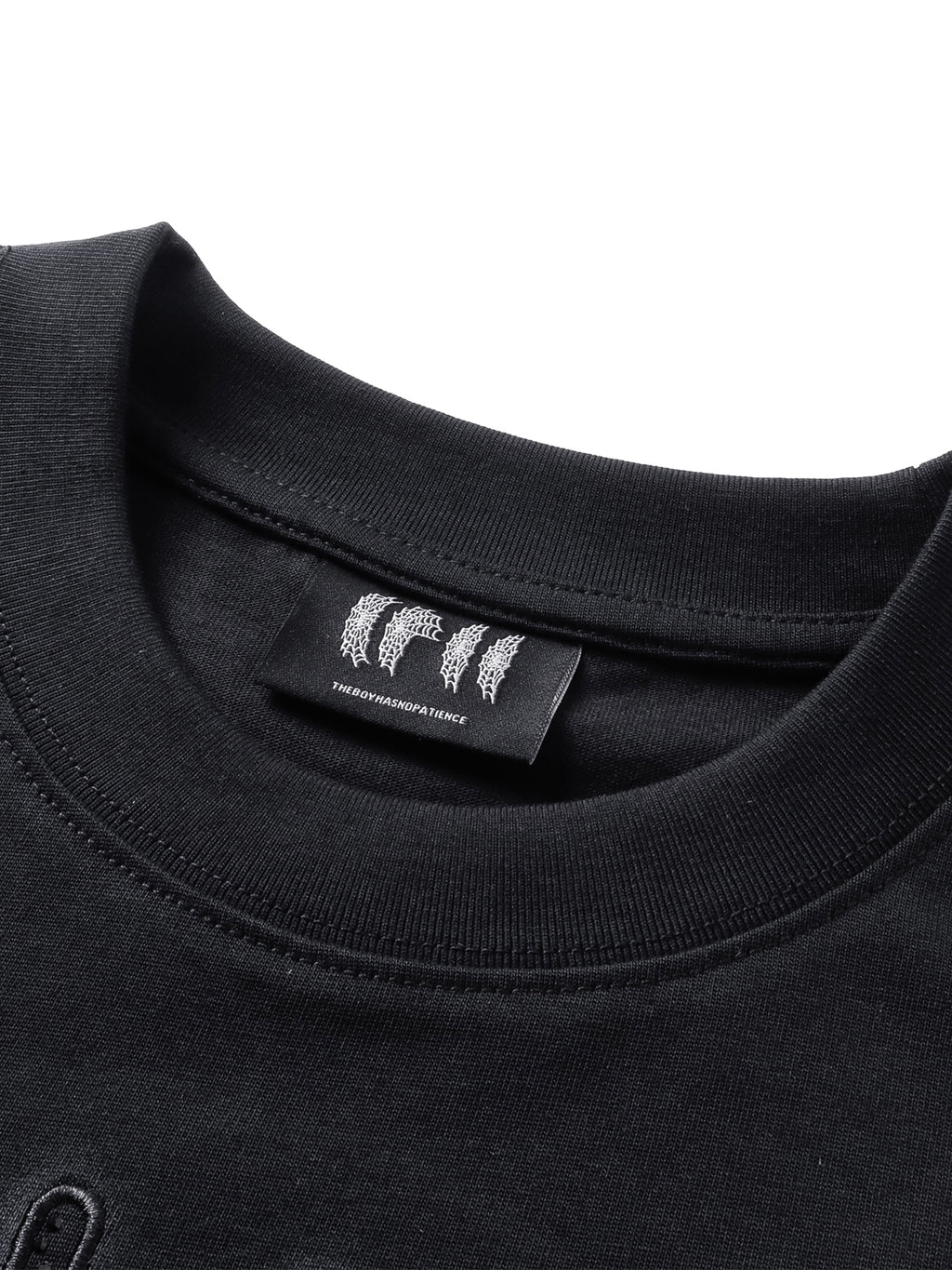 LUMINOUS DAWN STAR EMBROIDERY PATCH&RHINESTONE S/S TEE