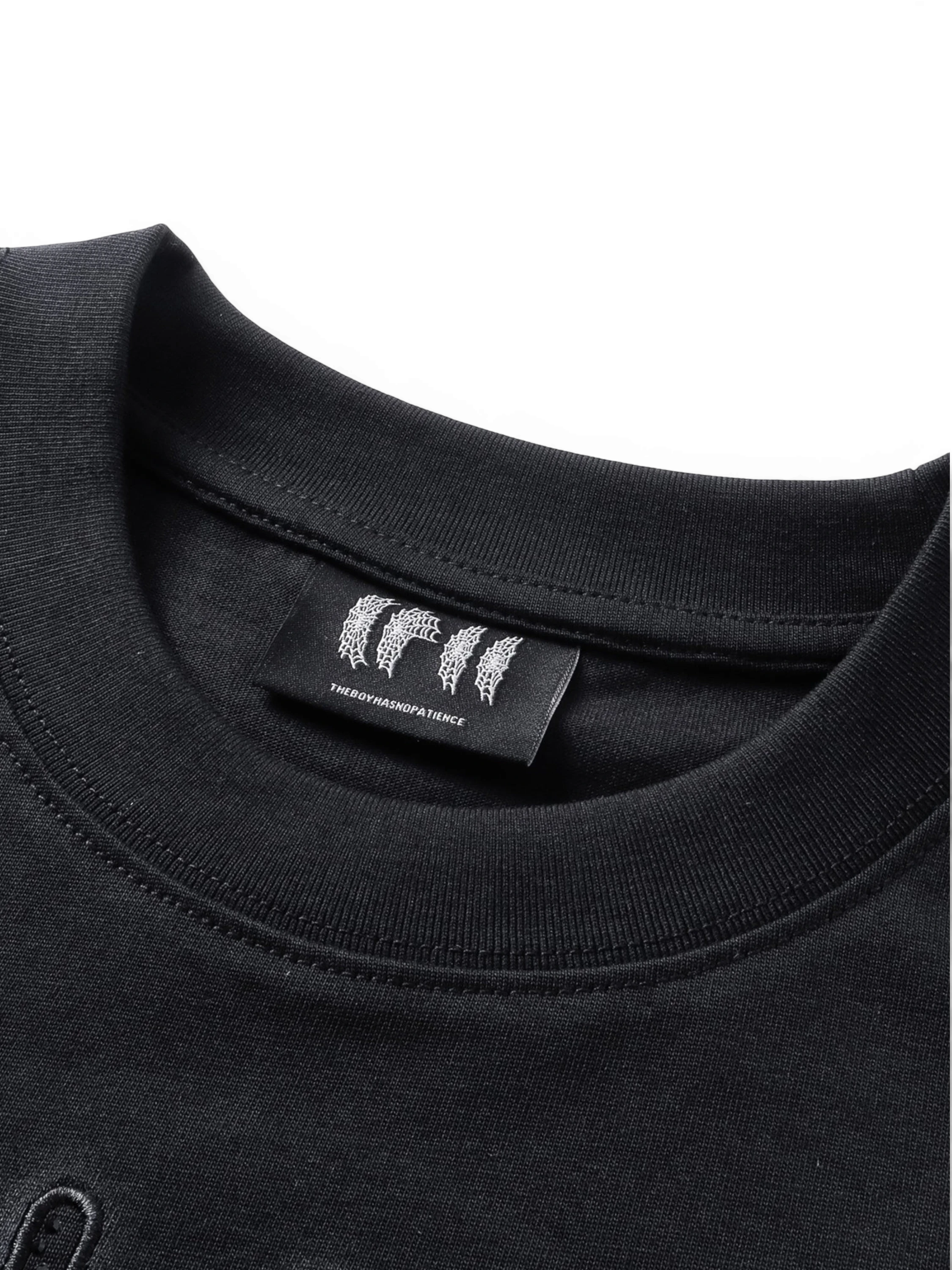 TBHNP Luminous Dawn star embroidery rhinestone cotton t-shirt — men's streetwear graphic tee