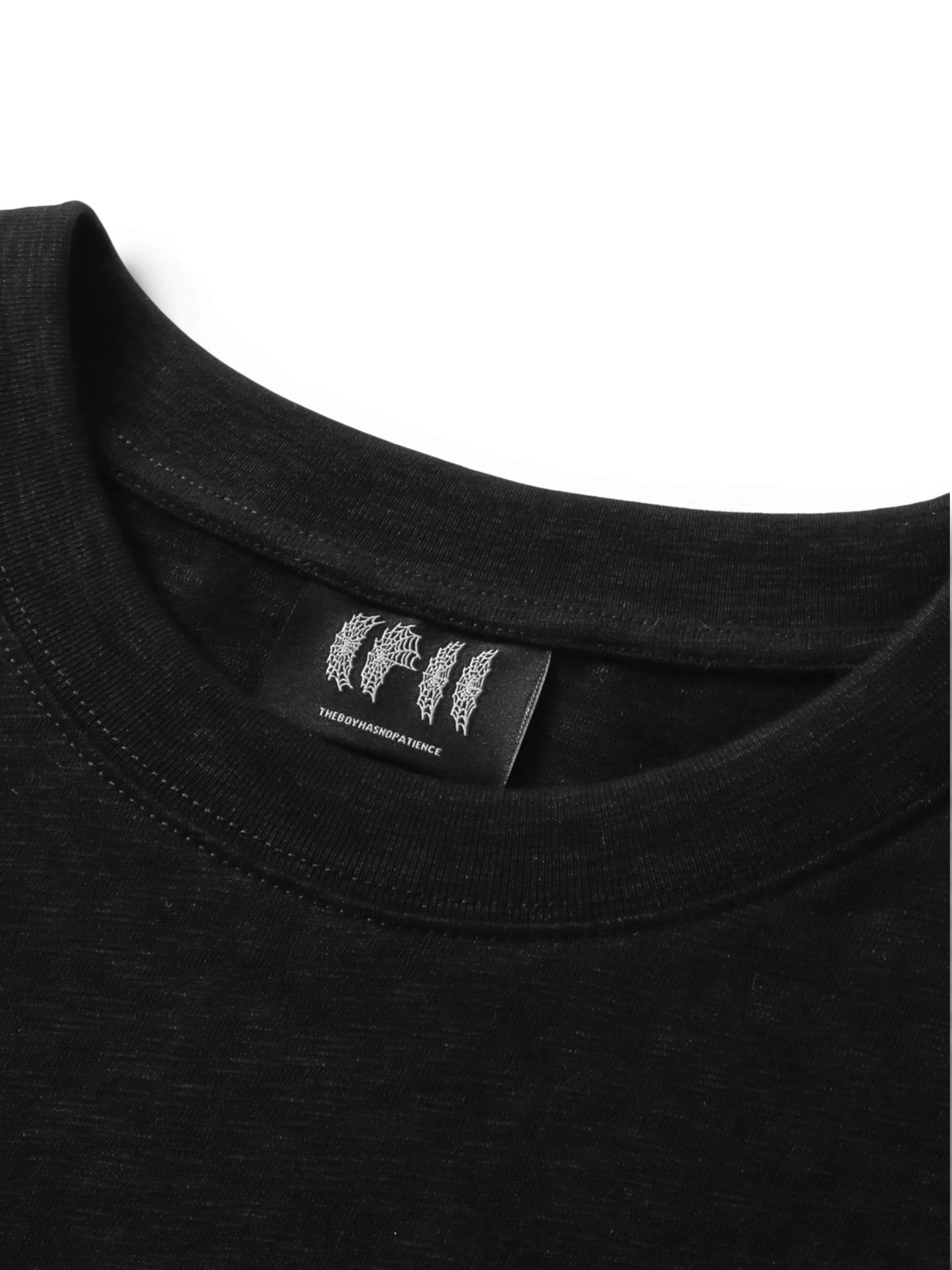 TBHNP Luminous Dawn baroque embroidered cotton t-shirt — men's streetwear graphic tee