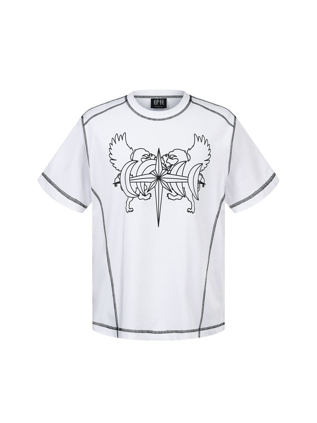 LUMINOUS DAWN DOUBLE-HEADED EAGLE S/S TEE