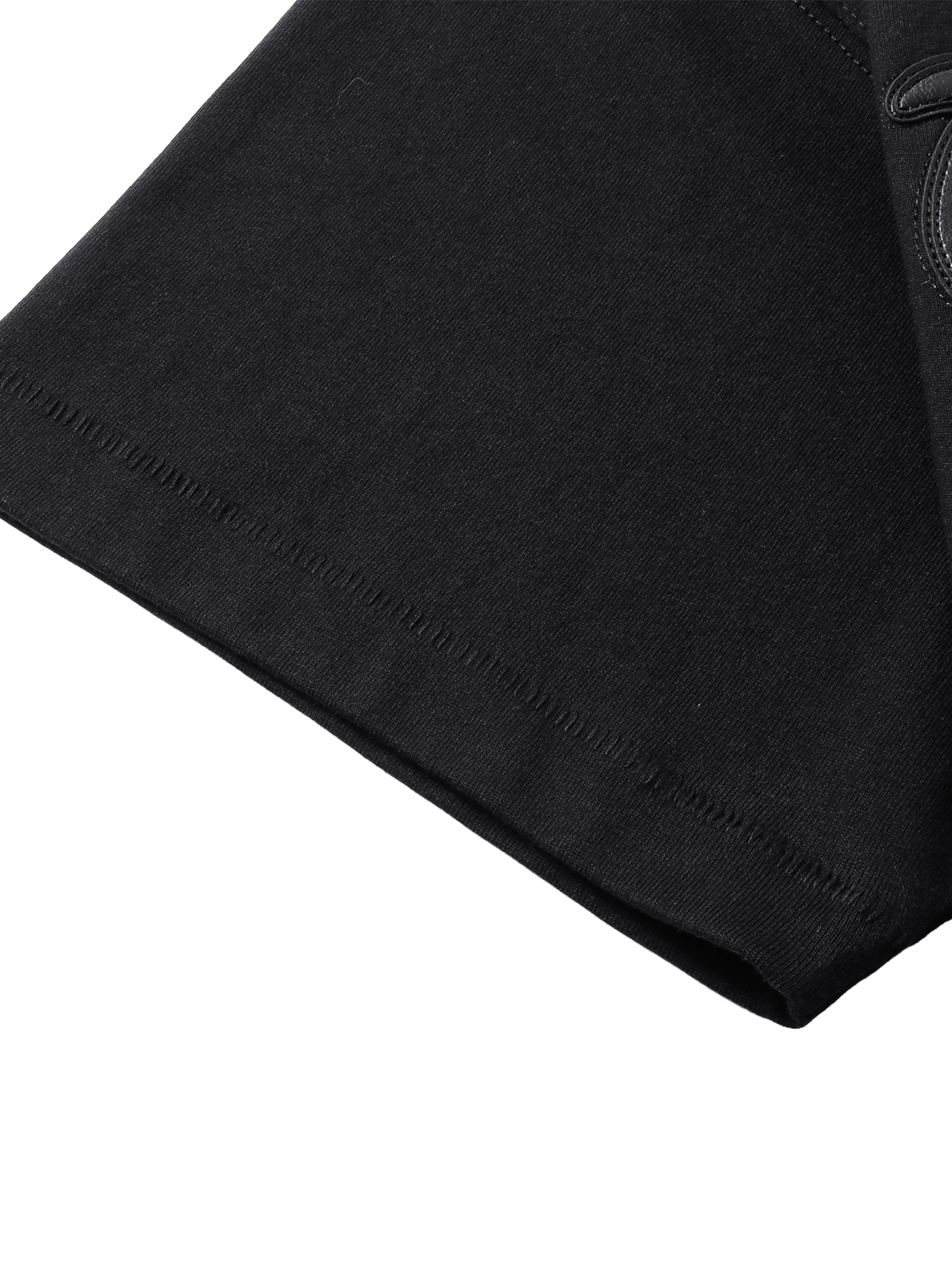 LUMINOUS DAWN LEATHER PATCH S/S TEE