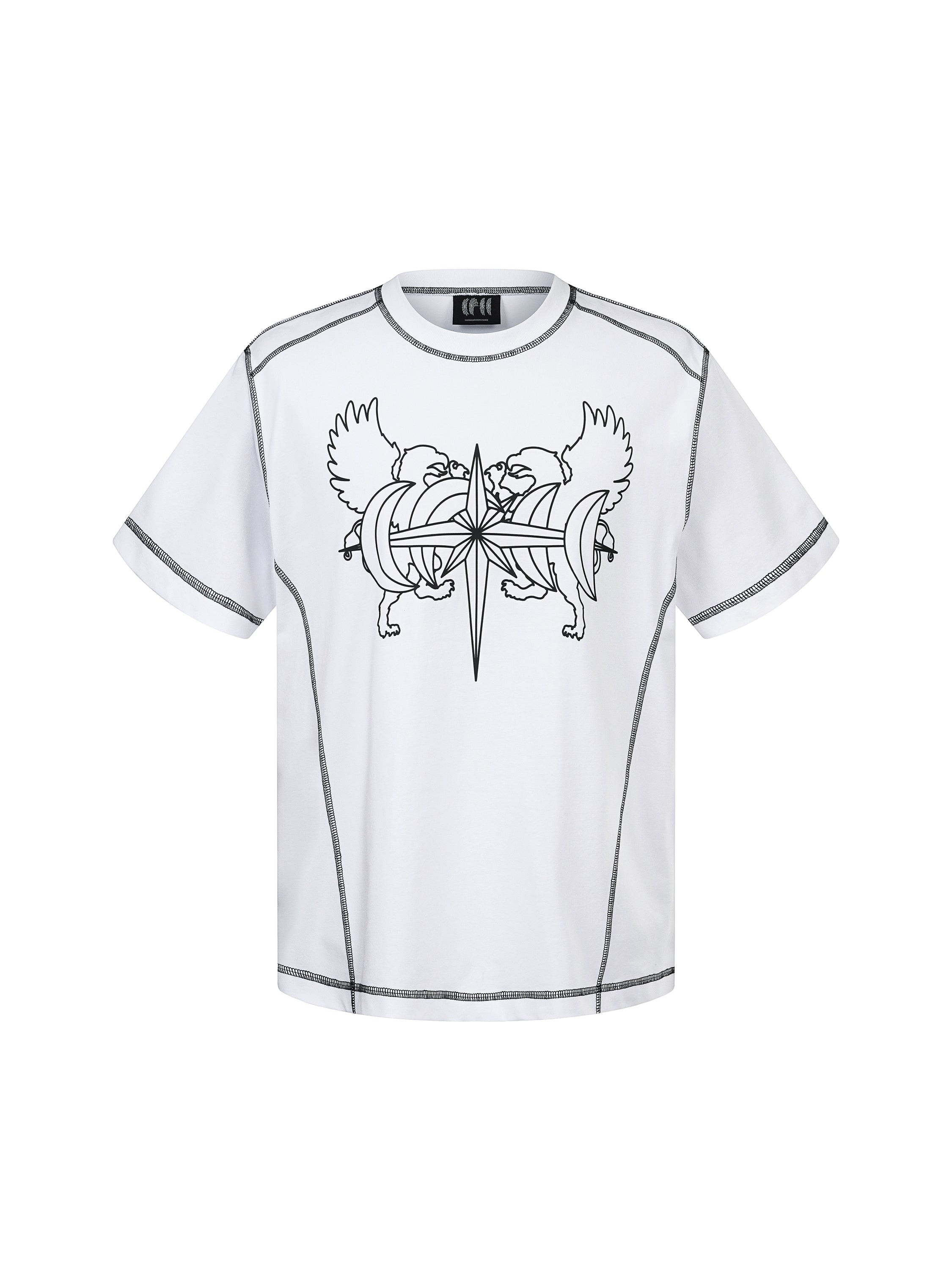 LUMINOUS DAWN DOUBLE-HEADED EAGLE T-SHIRT