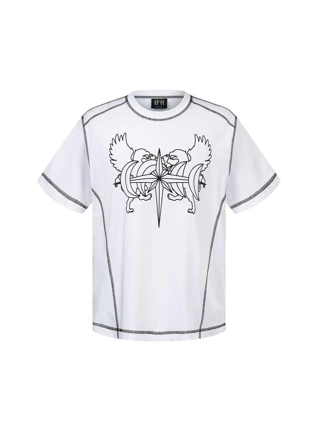 LUMINOUS DAWN DOUBLE-HEADED EAGLE T-SHIRT