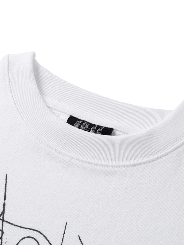 LUMINOUS DAWN BROKEN RUINS PRINT S/S TEE