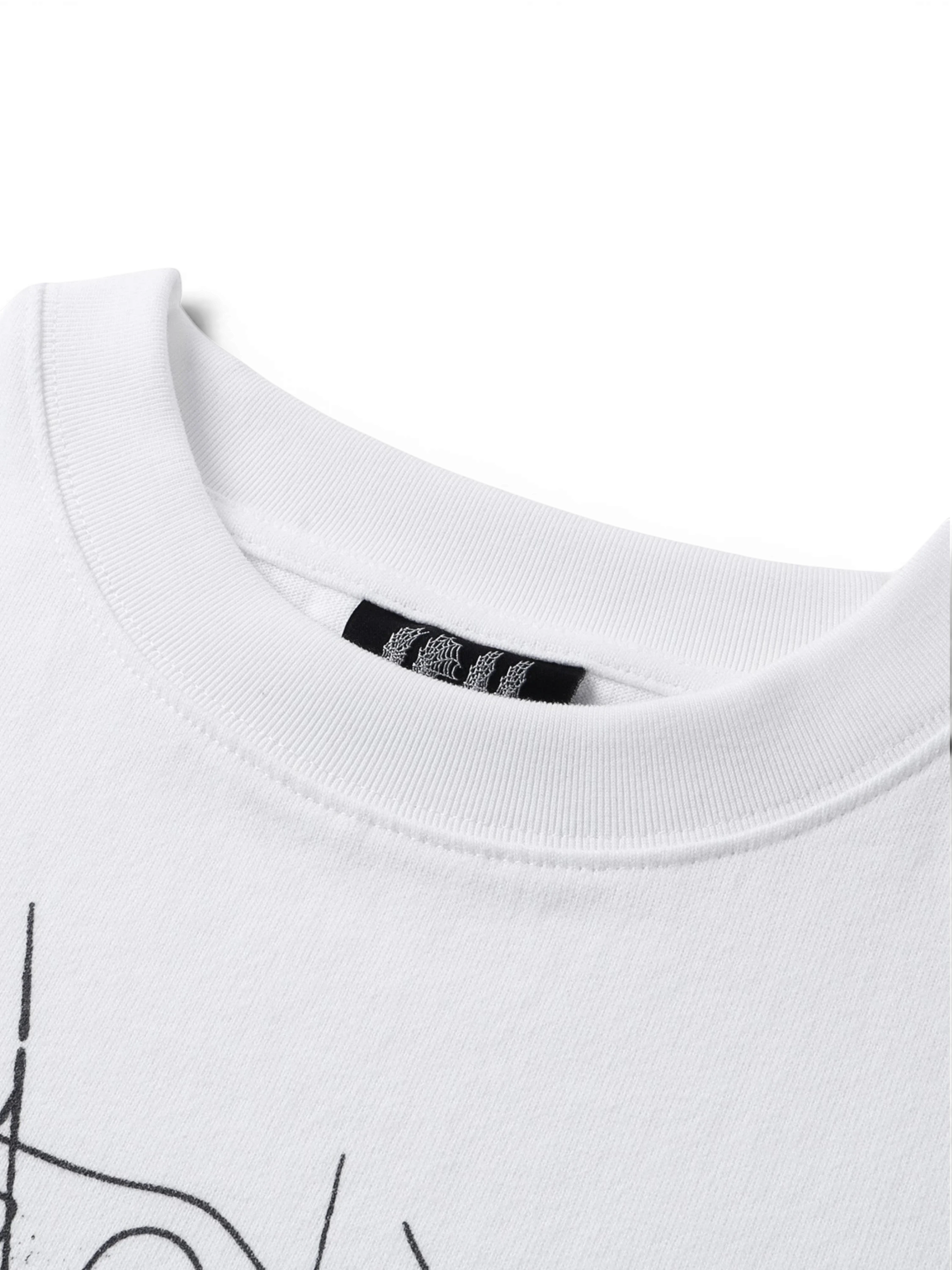 TBHNP Luminous Dawn broken ruins print cotton t-shirt — men's streetwear graphic tee