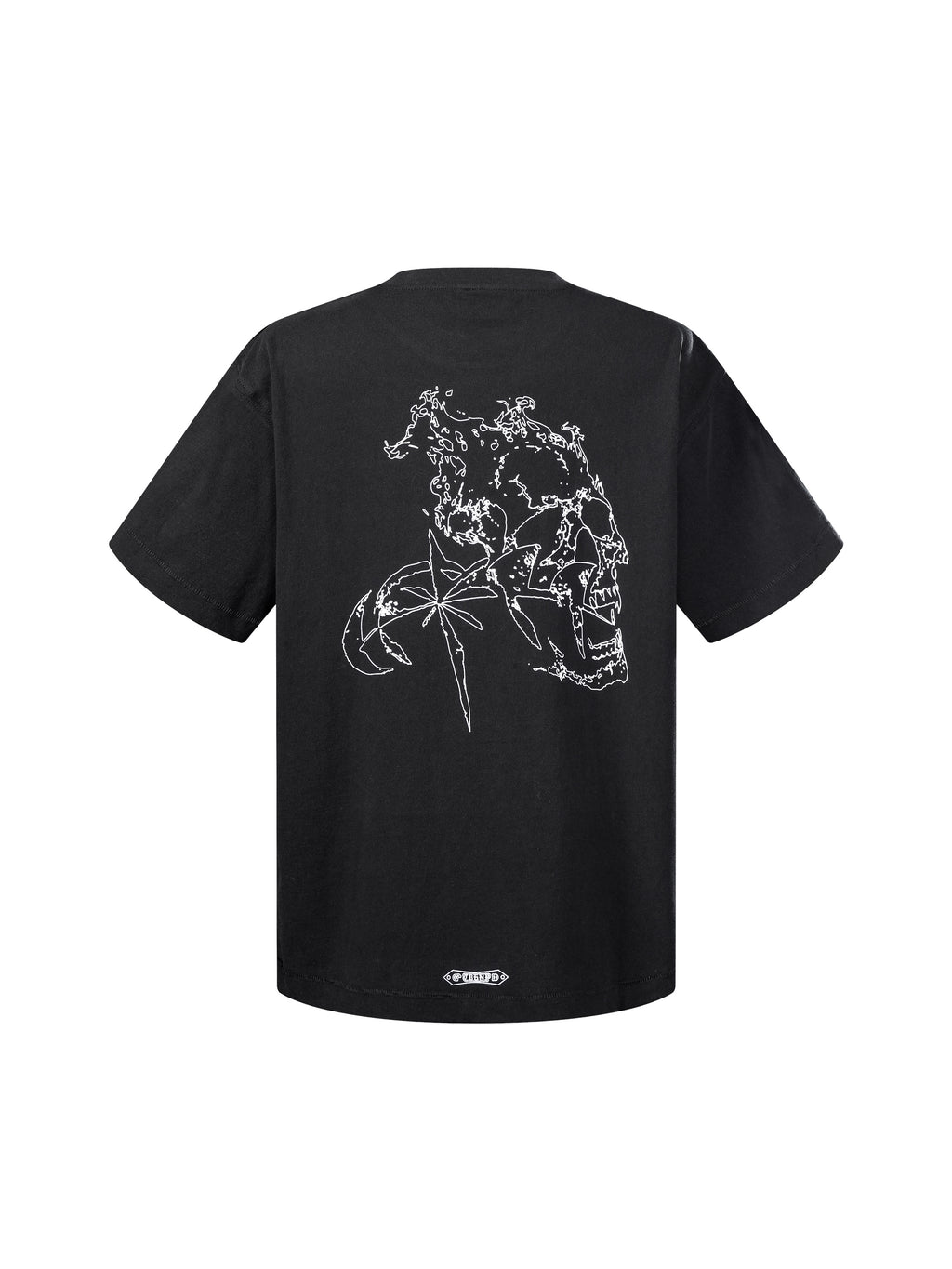 LUMINOUS DAWN SPECTER FLOCKED S/S TEE
