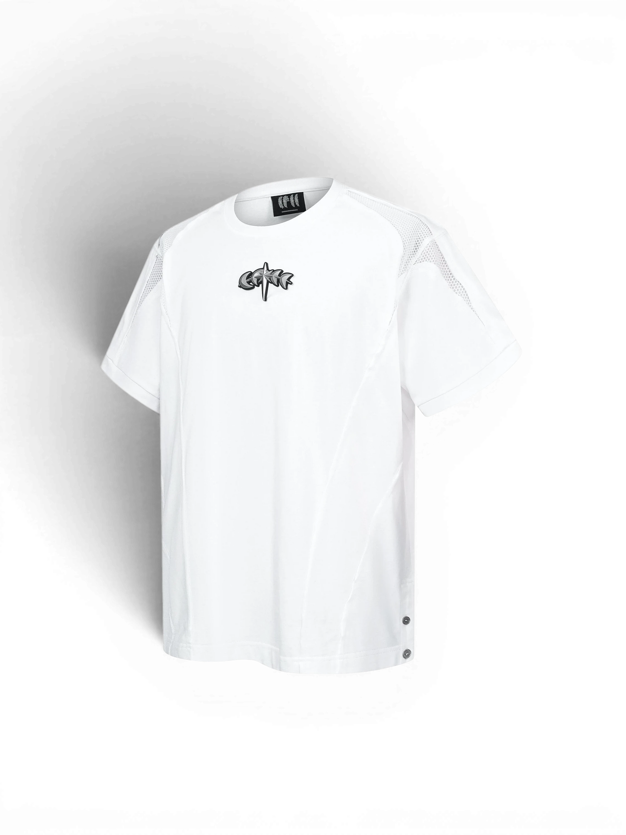 TBHNP Luminous Dawn sculpted structured cotton t-shirt — men's streetwear tee