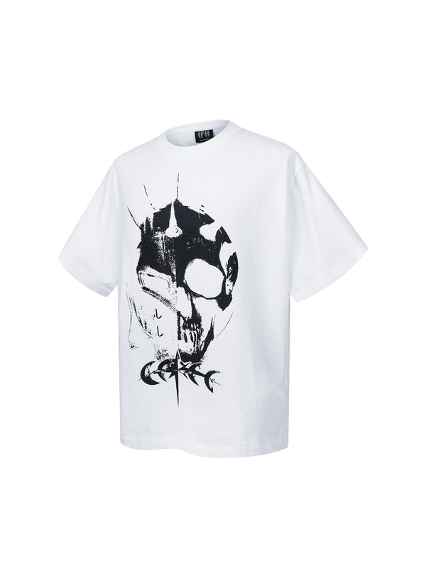 LUMINOUS DAWN GHOST&KNIGHT DISTRESSED S/S TEE