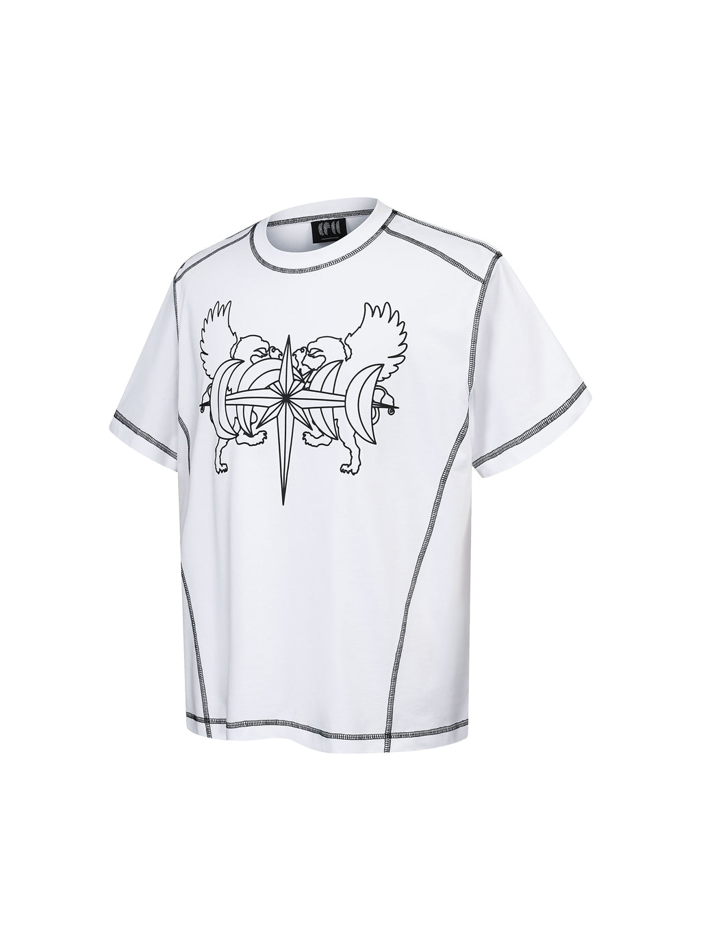 LUMINOUS DAWN DOUBLE-HEADED EAGLE S/S TEE