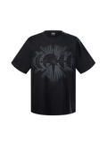 TBHNP Luminous Dawn star embroidery rhinestone cotton t-shirt — men's streetwear graphic tee