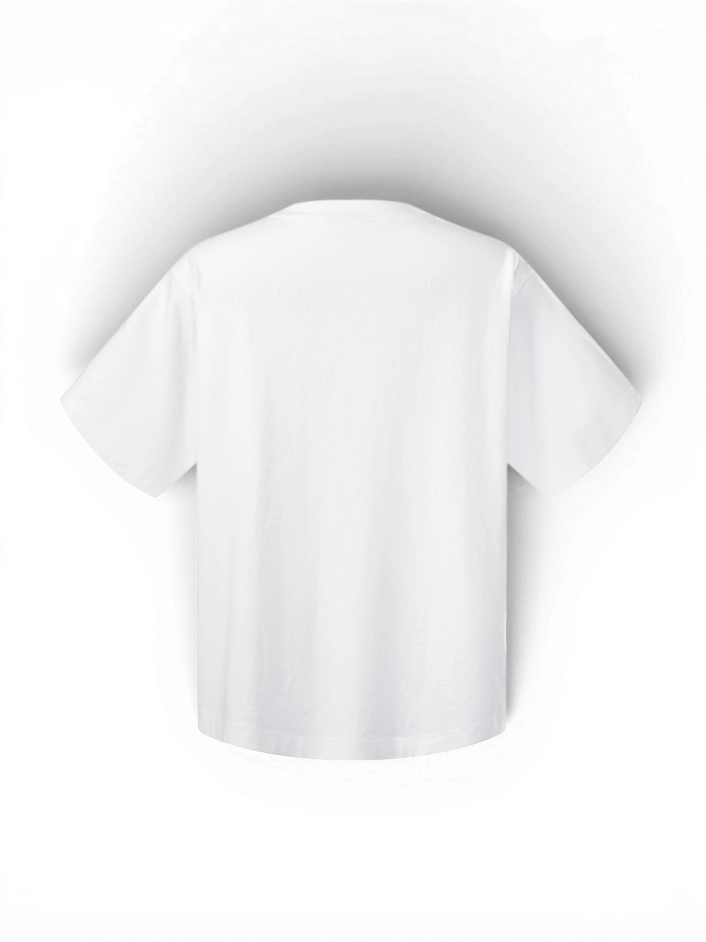 LUMINOUS DAWN BROKEN RUINS PRINT T-SHIRT