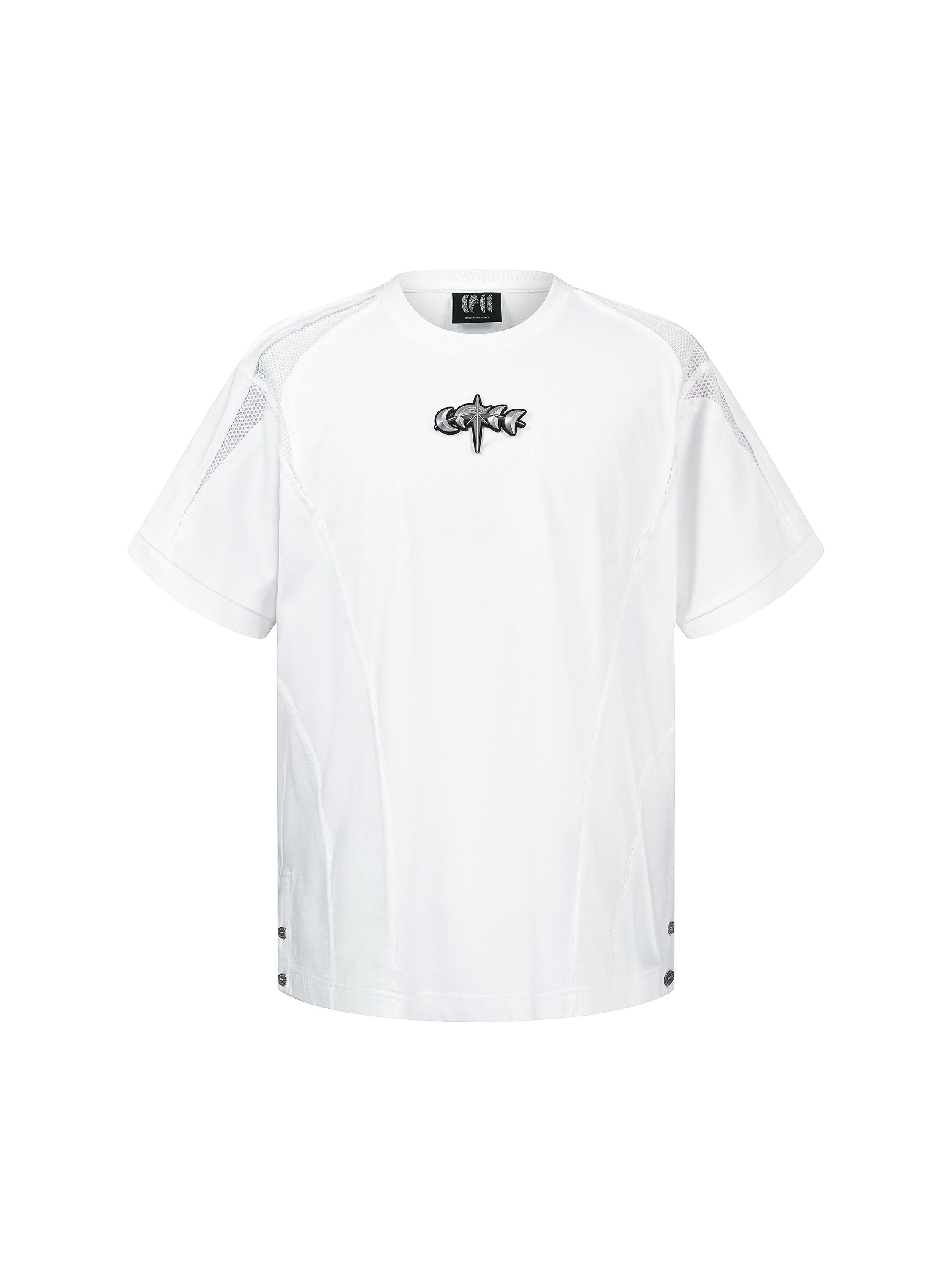 LUMINOUS DAWN SCULPTED STRUCTURED T-SHIRT