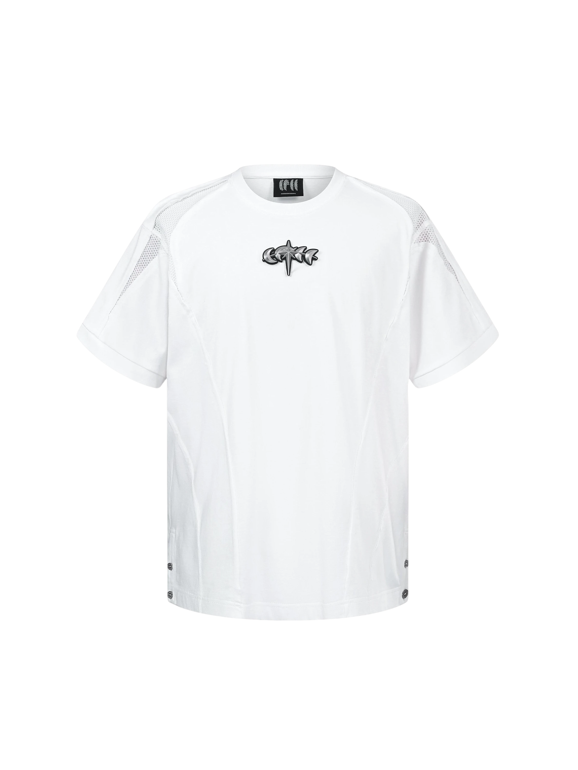 TBHNP Luminous Dawn sculpted structured cotton t-shirt — men's streetwear tee