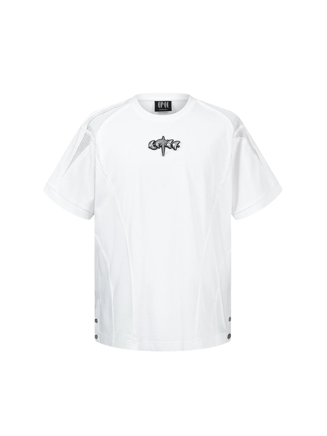 SCULPTED STRUCTURED T-SHIRT