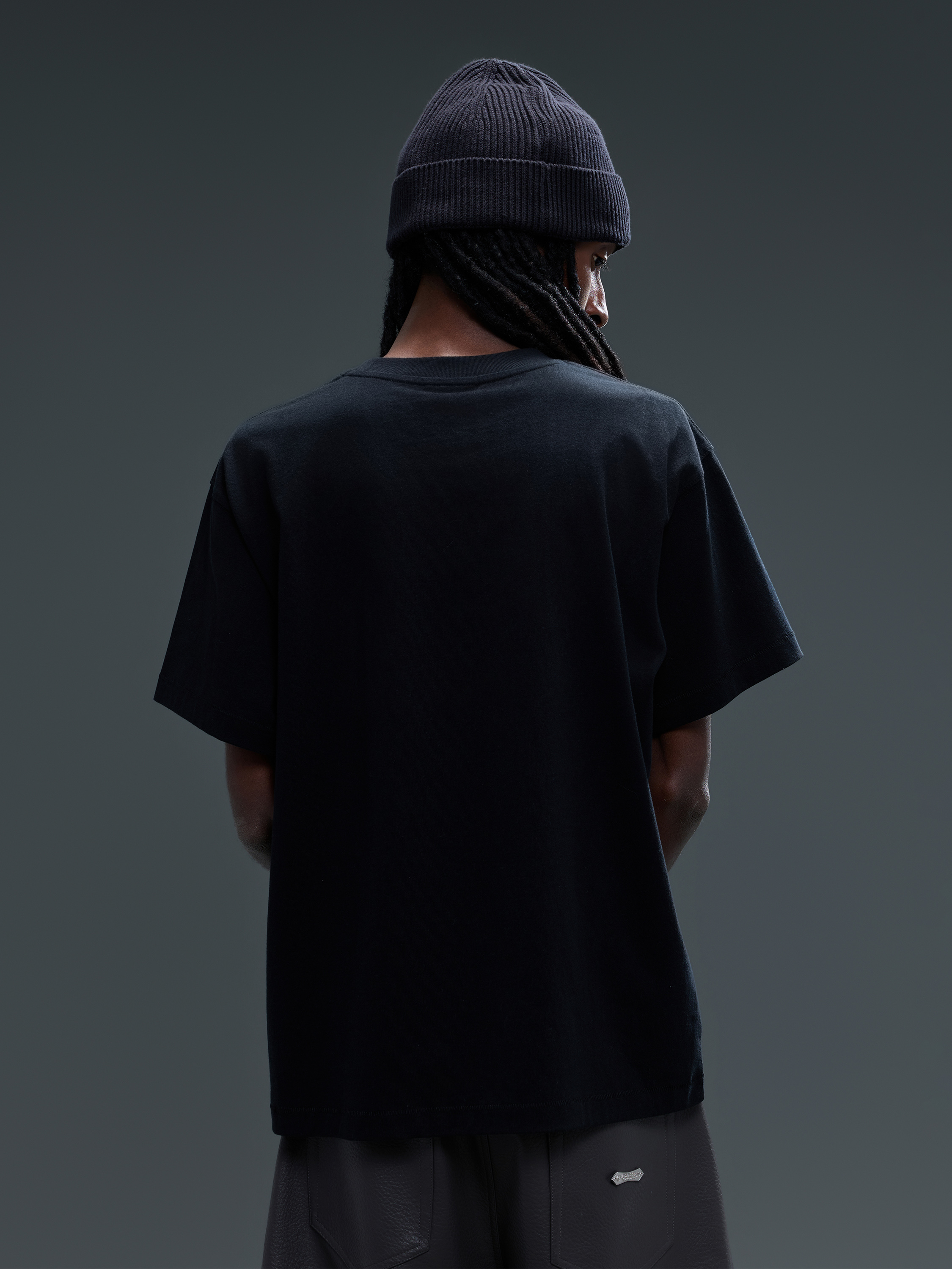 LUMINOUS DAWN LEATHER PATCH S/S TEE