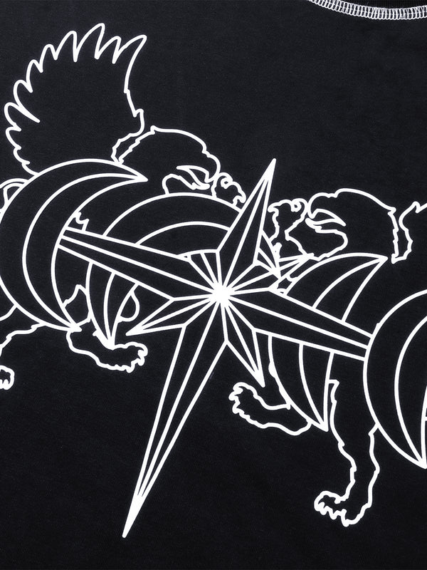 LUMINOUS DAWN DOUBLE-HEADED EAGLE S/S TEE