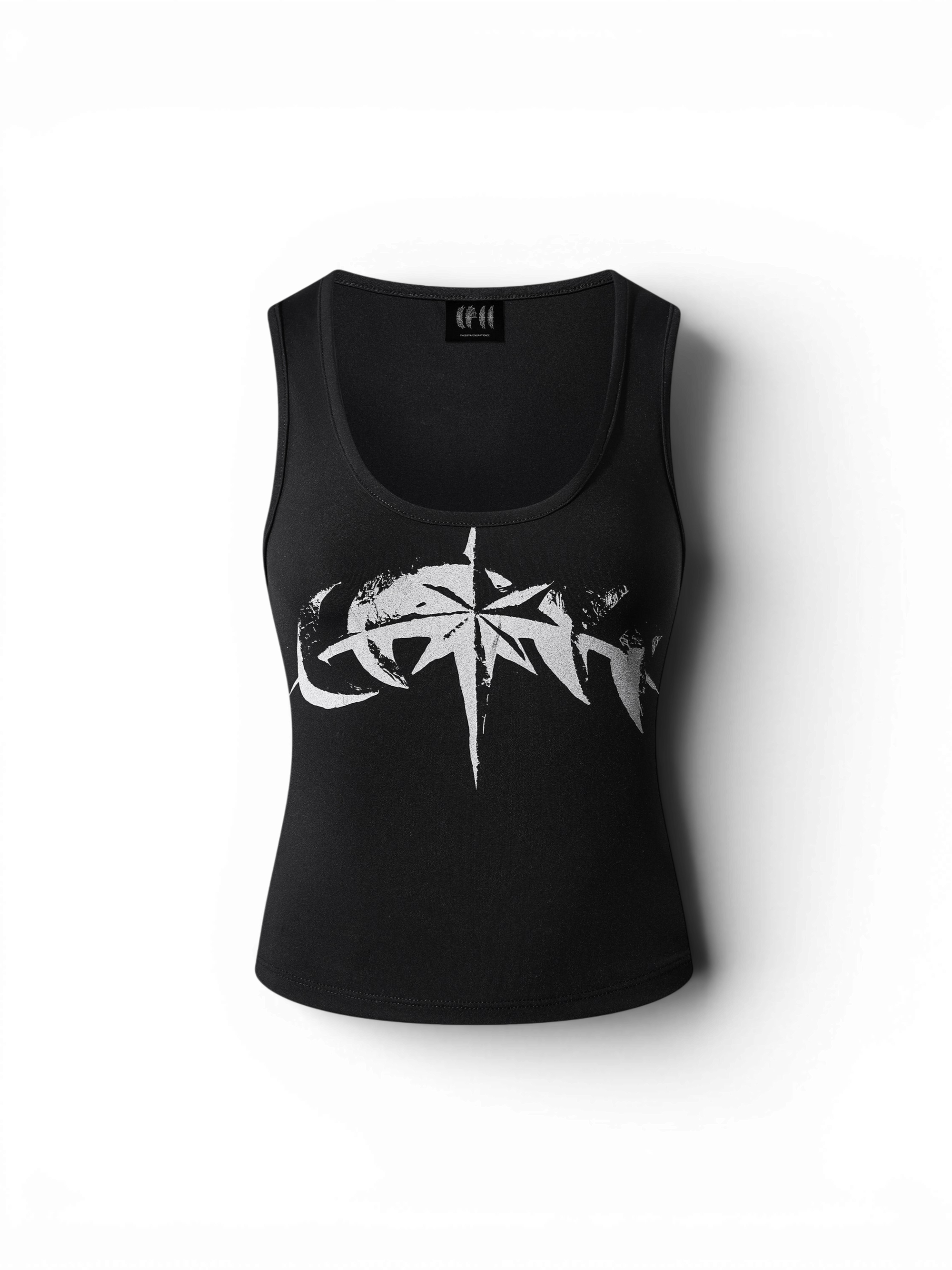 TBHNP Luminous Dawn women's bodycon tank top — streetwear fitted tank