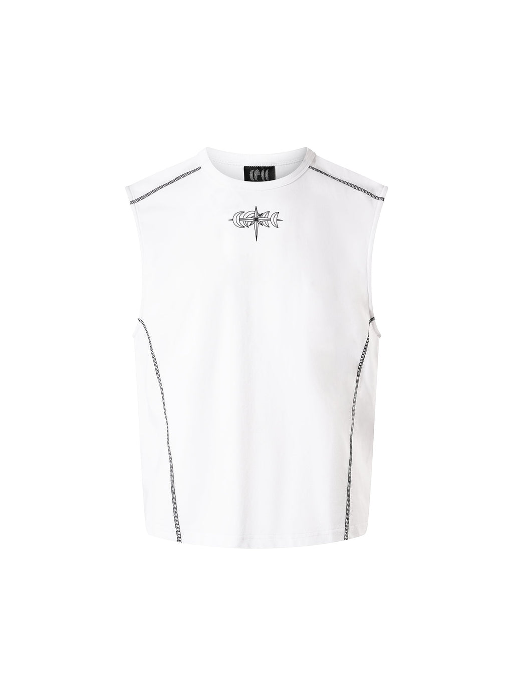 LUMINOUS DAWN DOUBLE-HEADED EAGLE SLEEVELESS TEE