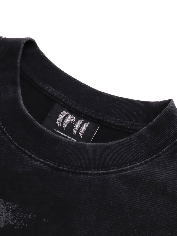 LUMINOUS DAWN DOUBLE-HEADED EAGLE WASHED S/S TEE