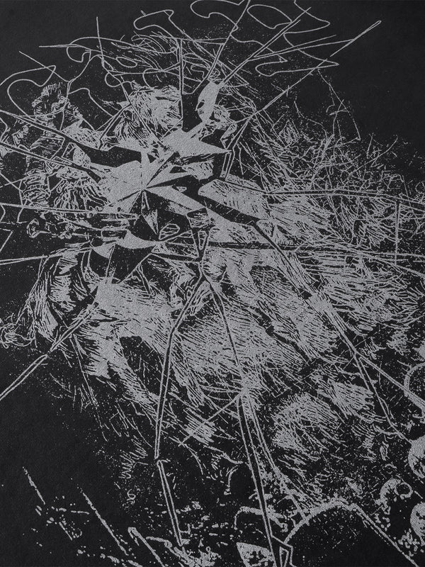 LUMINOUS DAWN BROKEN RUINS PRINT S/S TEE