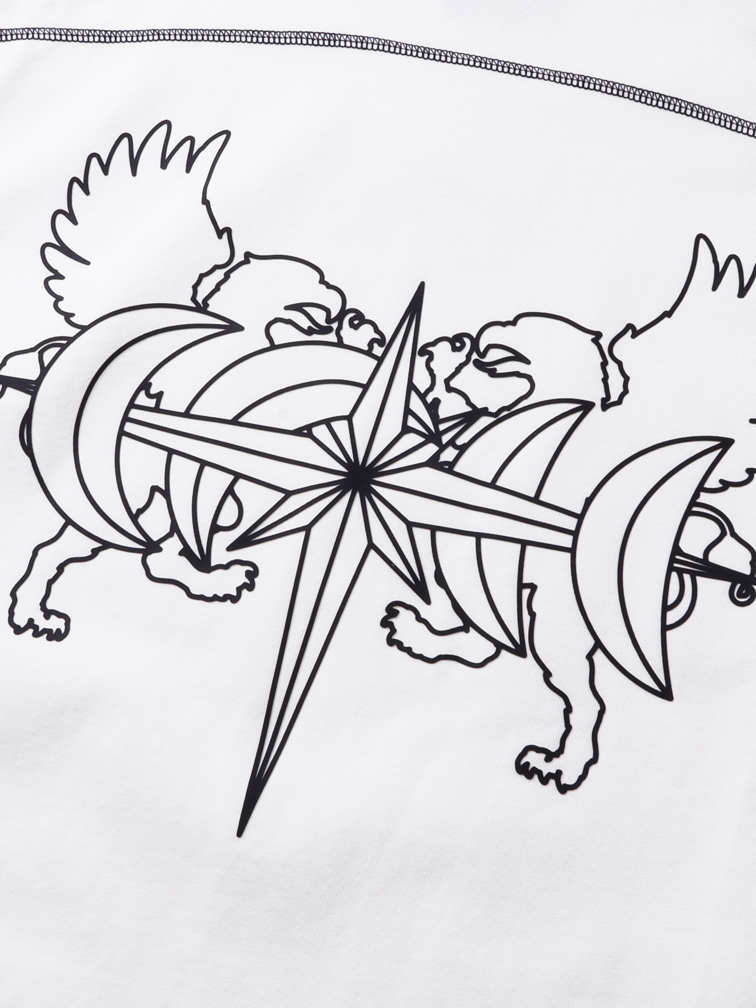 LUMINOUS DAWN DOUBLE-HEADED EAGLE VEST