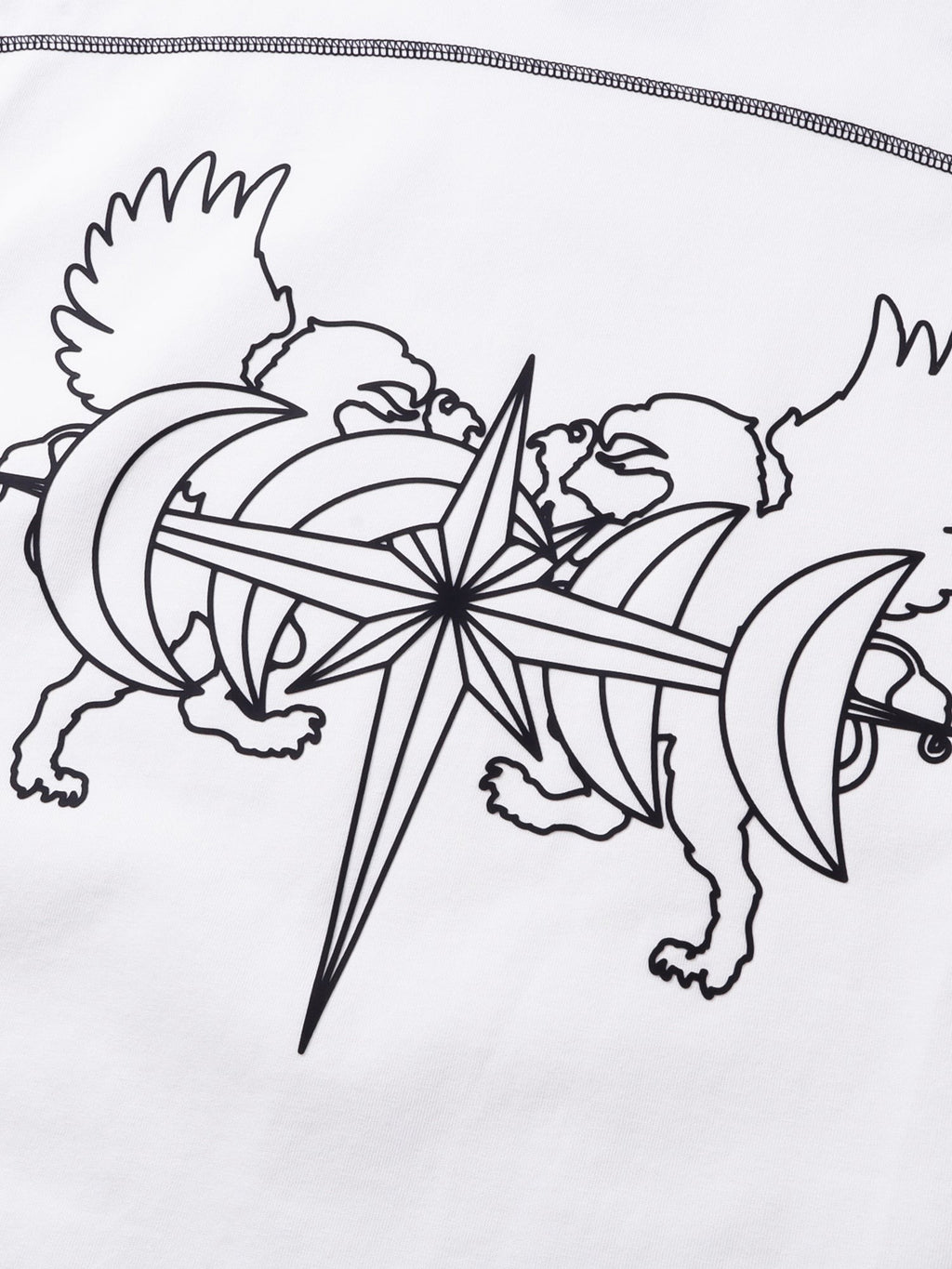 LUMINOUS DAWN DOUBLE-HEADED EAGLE SLEEVELESS TEE