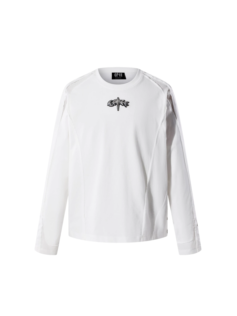 LUMINOUS DAWN SCULPTED L/S TEE