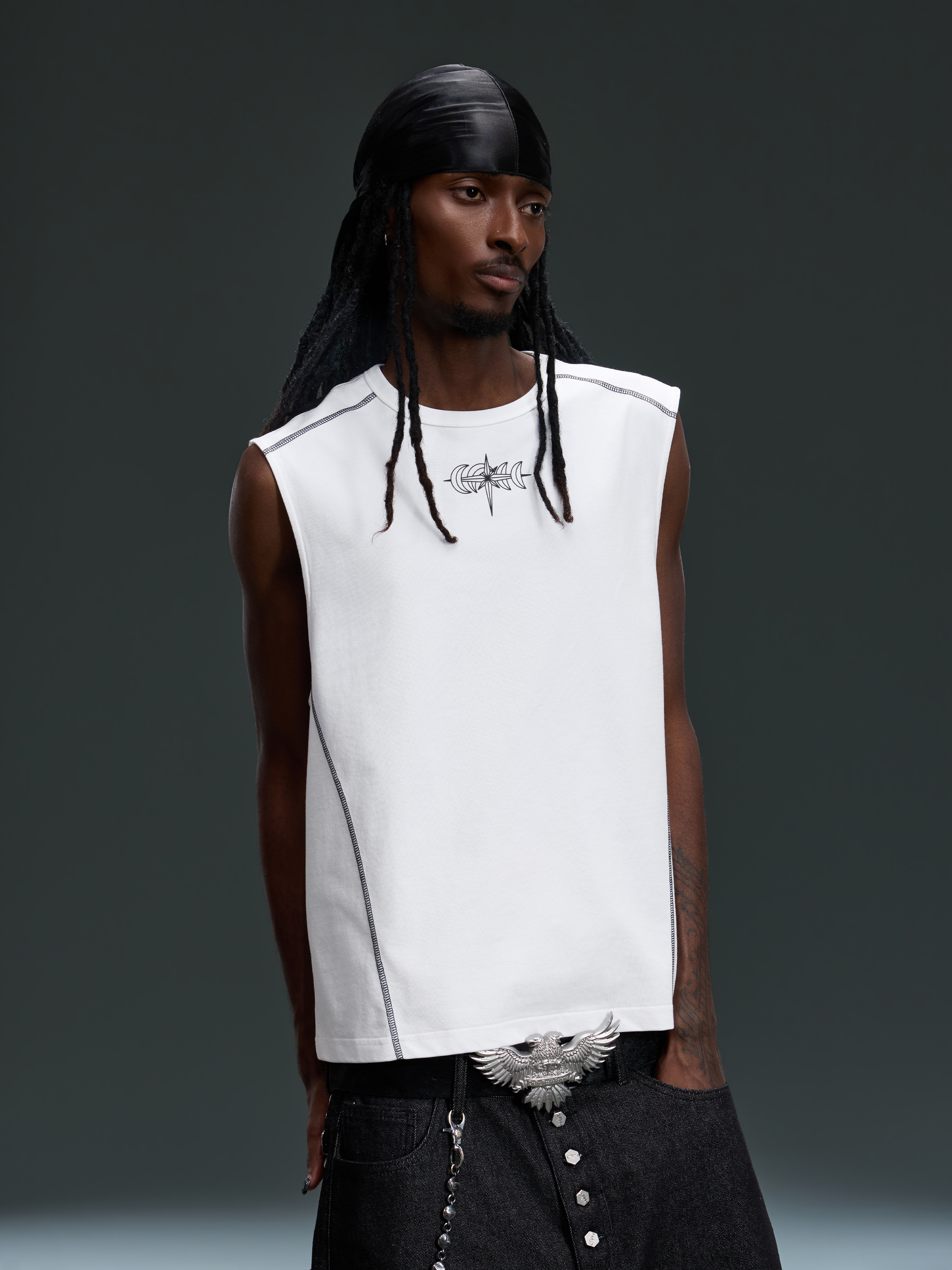 LUMINOUS DAWN DOUBLE-HEADED EAGLE VEST