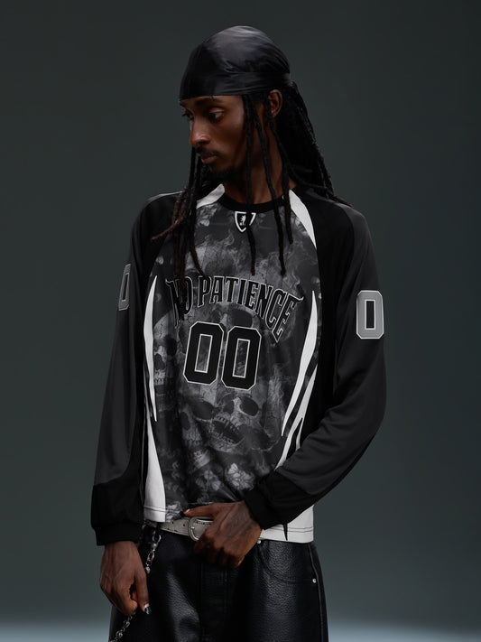 LUMINOUS DAWN EVIL BAT DARK PATTERN JERSEY