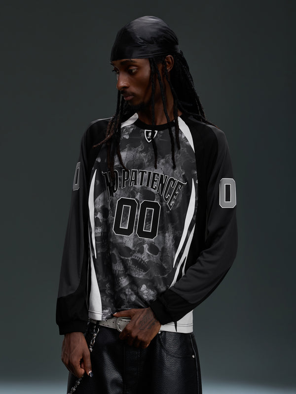 LUMINOUS DAWN EVIL BAT DARK PATTERN JERSEY