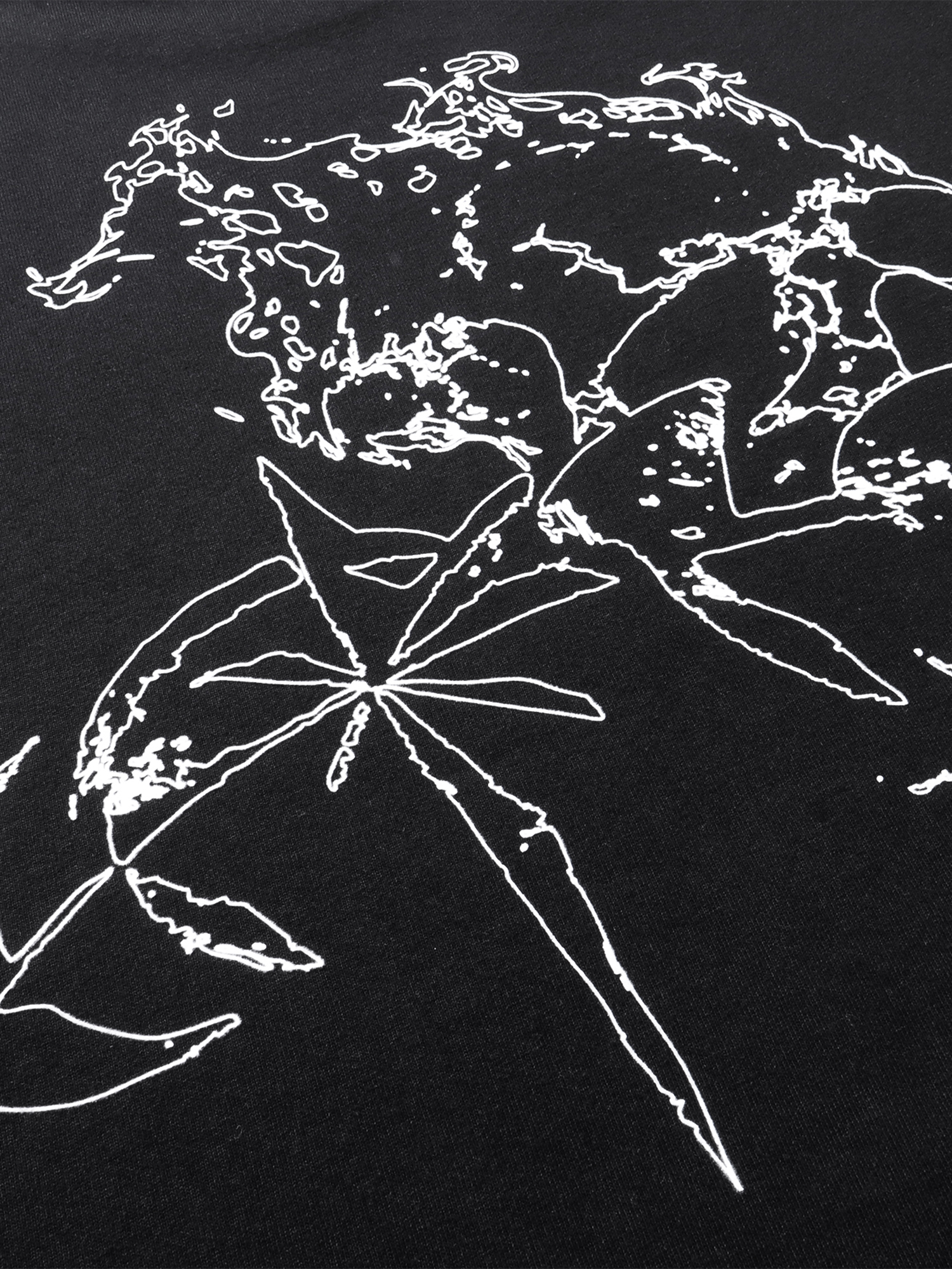 LUMINOUS DAWN SPECTER FLOCKED S/S TEE