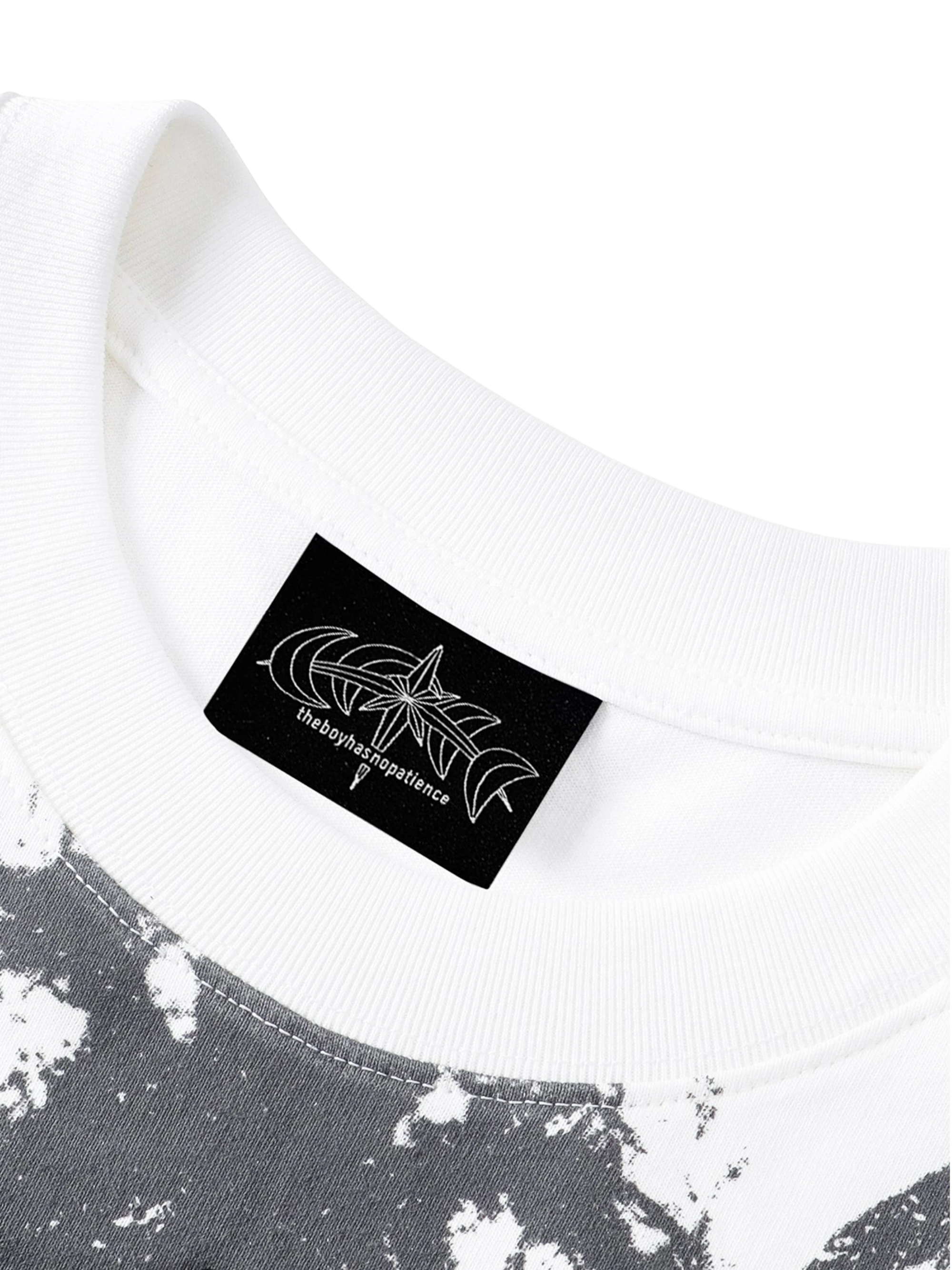 TBHNP Luminous Dawn baroque skull cotton raglan T-shirt — men's streetwear graphic tee