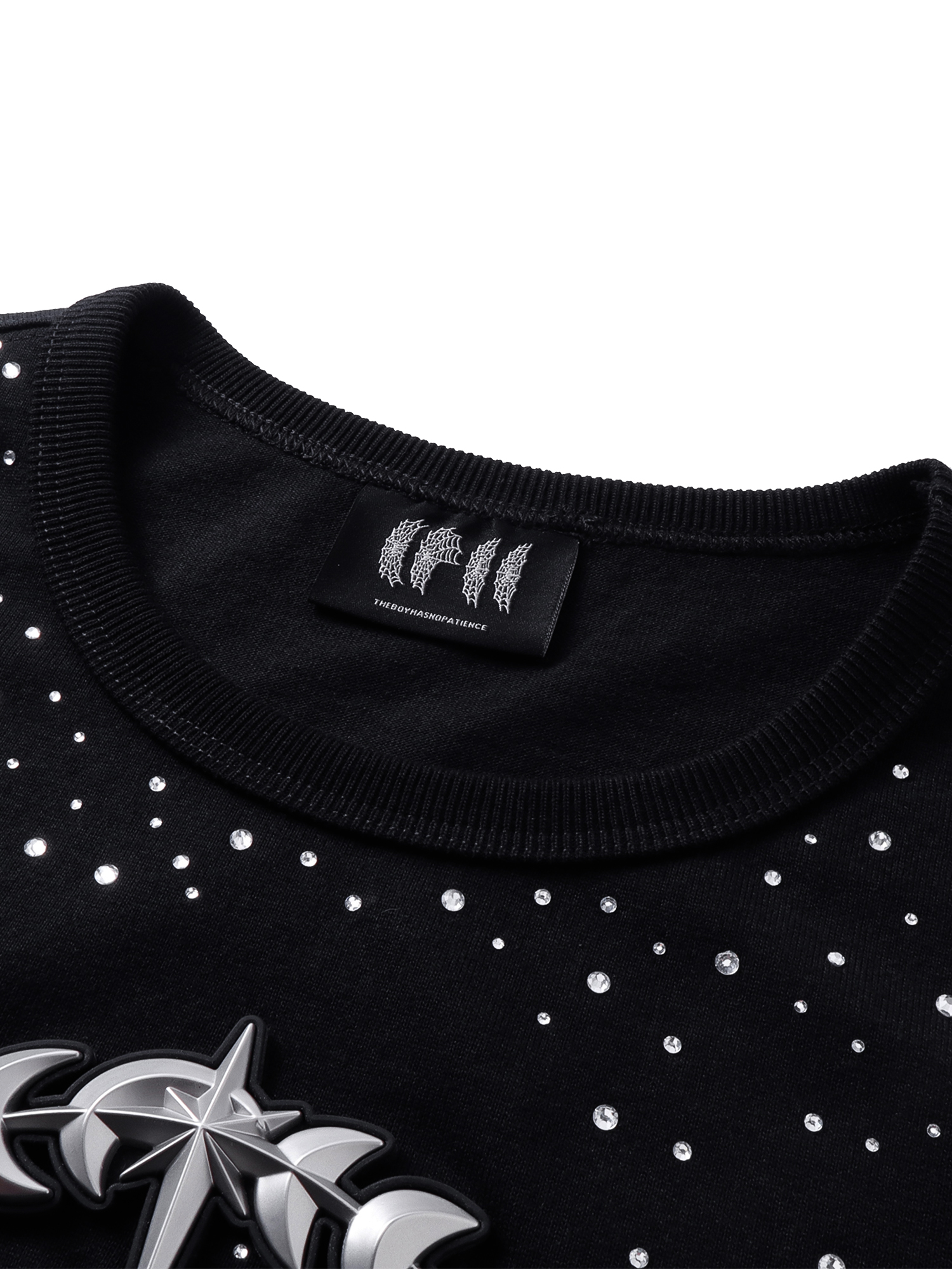 LUMINOUS DAWN DOUBLE-HEADED EAGLE RHINESTONE VEST