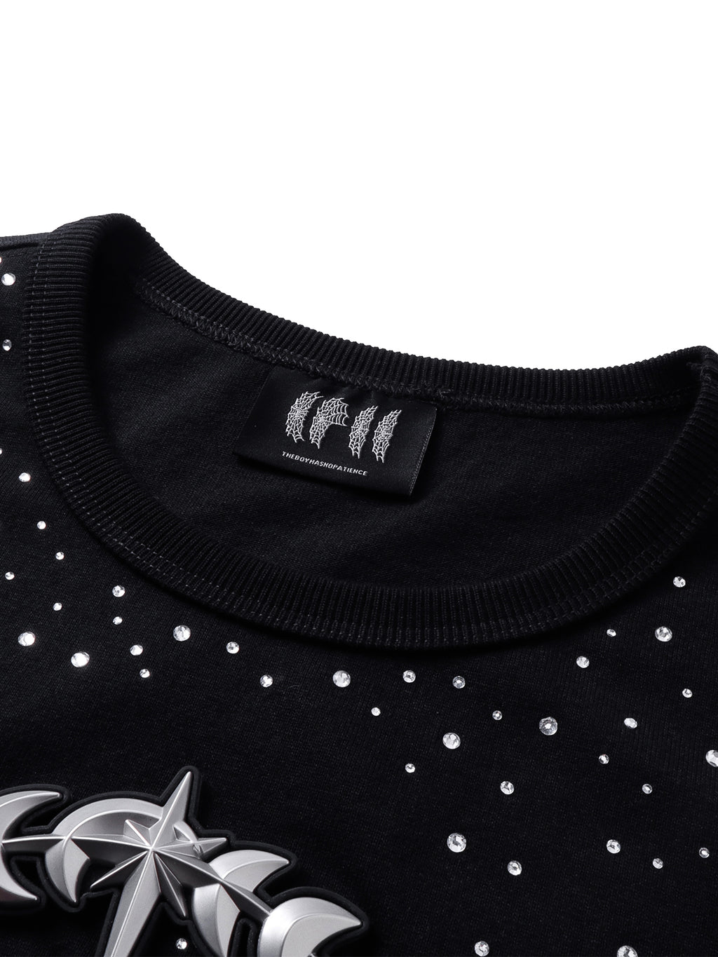 LUMINOUS DAWN DOUBLE-HEADED EAGLE RHINESTONE VEST