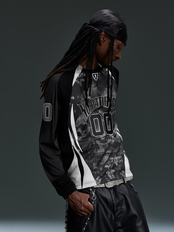 LUMINOUS DAWN EVIL BAT DARK PATTERN JERSEY