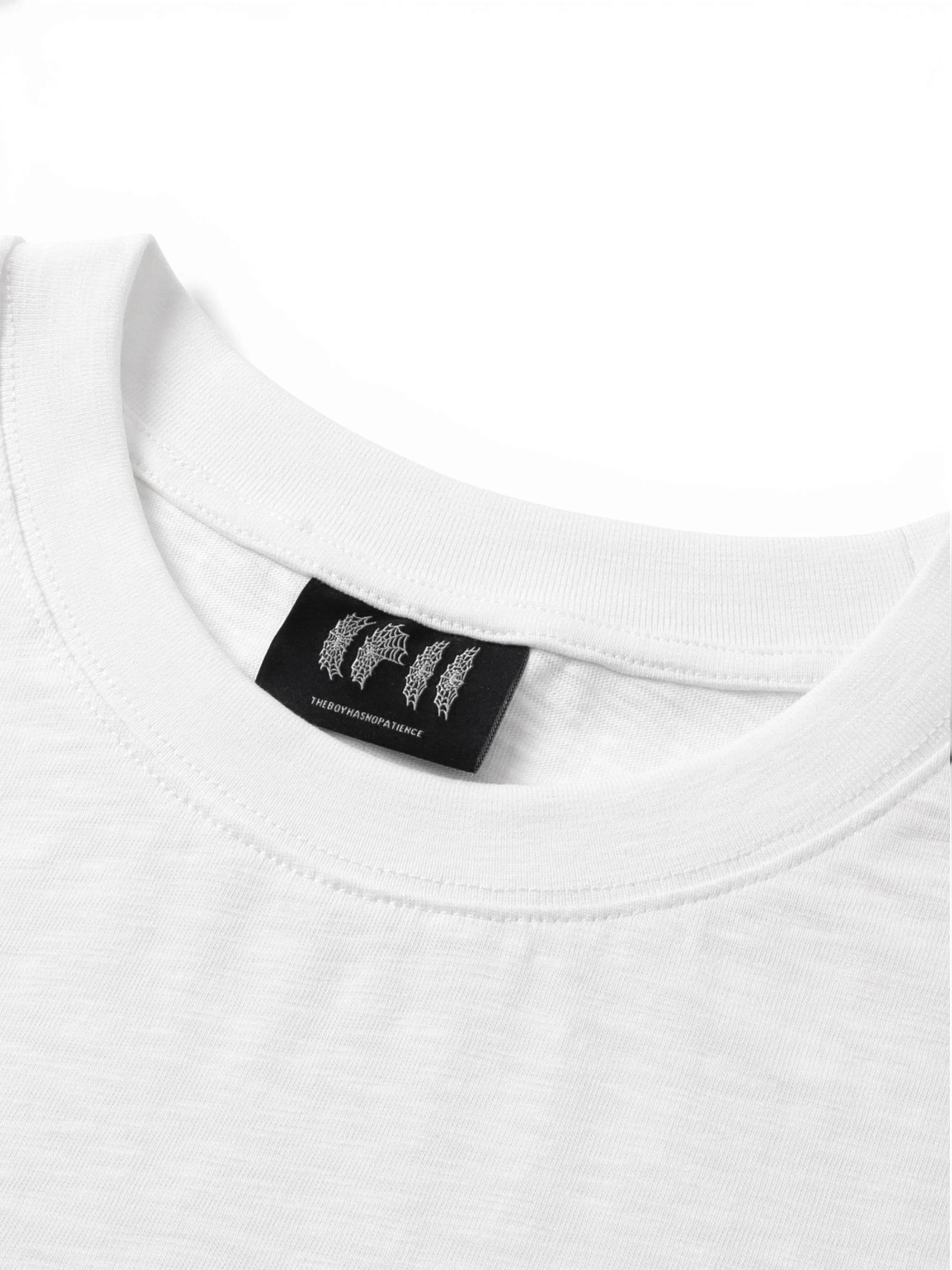 TBHNP Luminous Dawn baroque embroidered cotton t-shirt — men's streetwear graphic tee