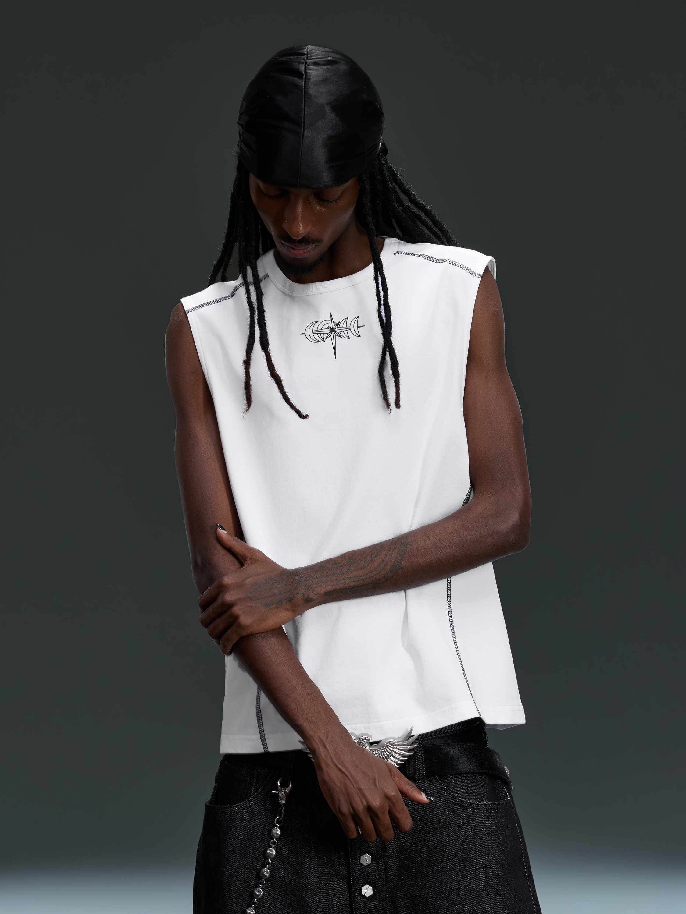 LUMINOUS DAWN DOUBLE-HEADED EAGLE VEST