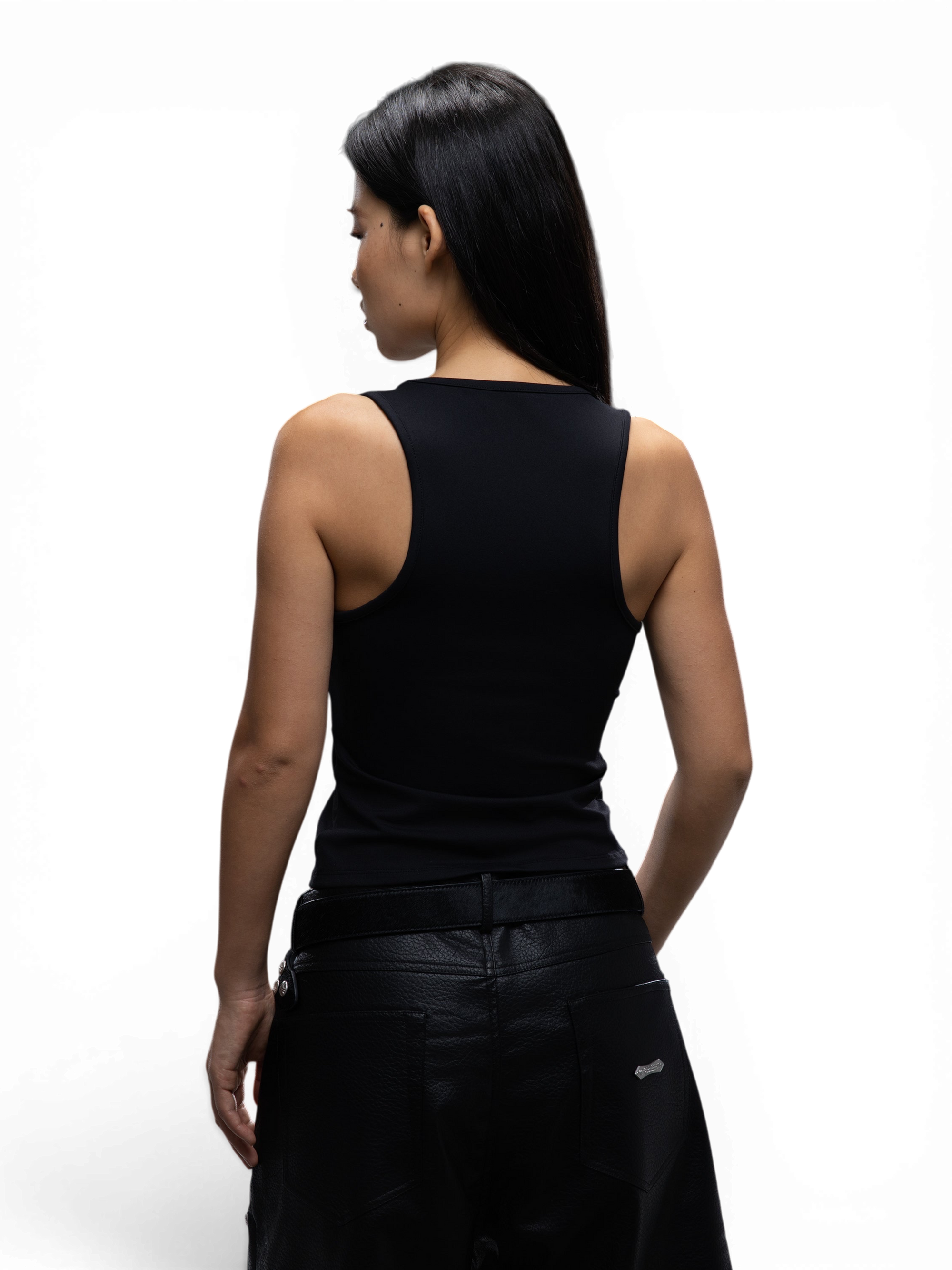 TBHNP Luminous Dawn women's bodycon tank top — streetwear fitted tank