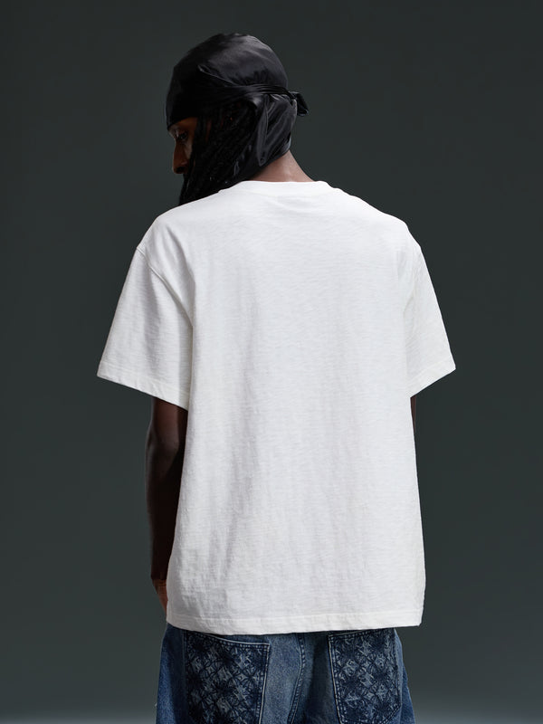 LUMINOUS DAWN BAROQUE PRINT S/S TEE